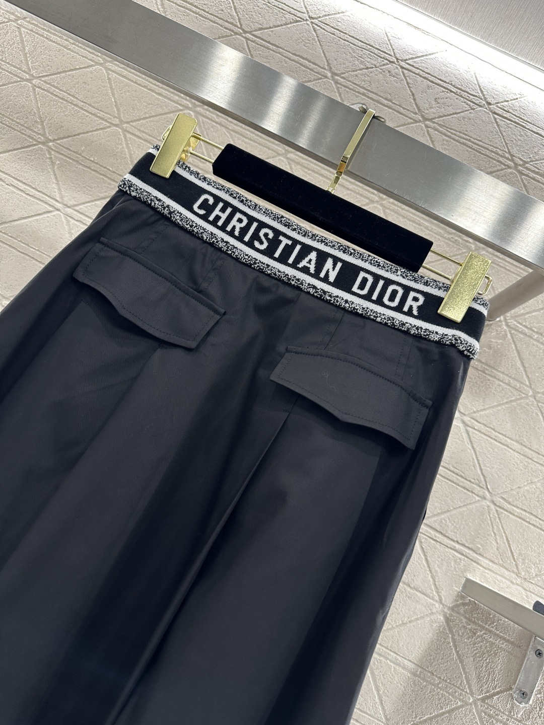 ♥Dio*♥2026新品上架 织带工装伞状半裙定制YB斜纹全棉材质，质感光泽，透气舒适，高腰拉链伞状半裙