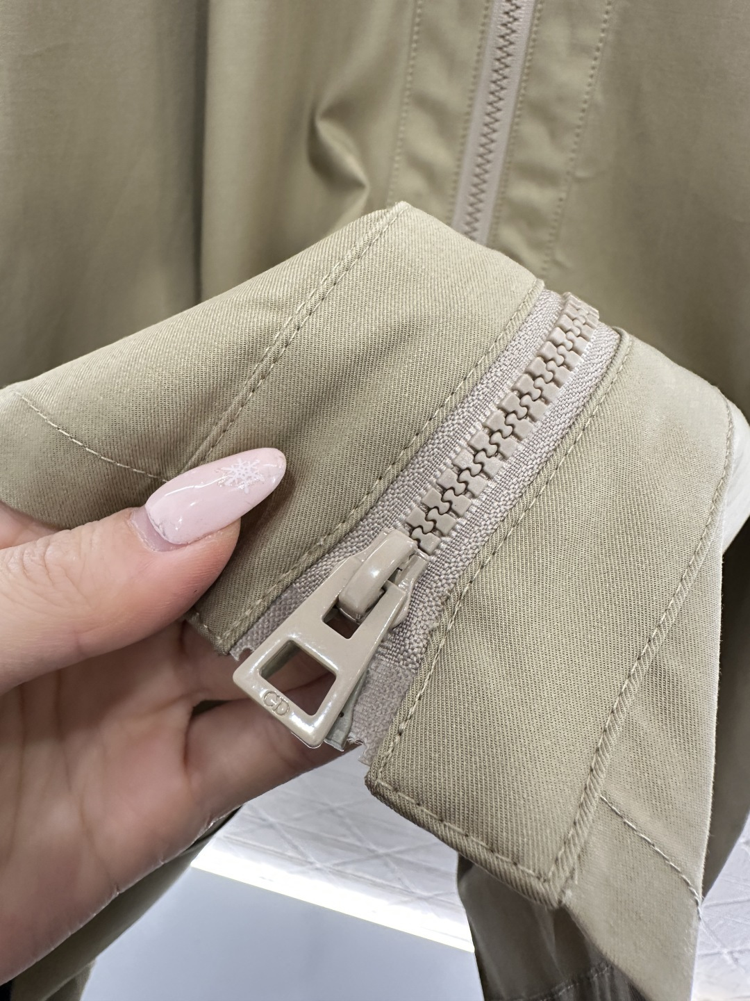 ♥Dio*♥2026新品上架 织带工装伞状半裙定制YB斜纹全棉材质，质感光泽，透气舒适，高腰拉链伞状半裙