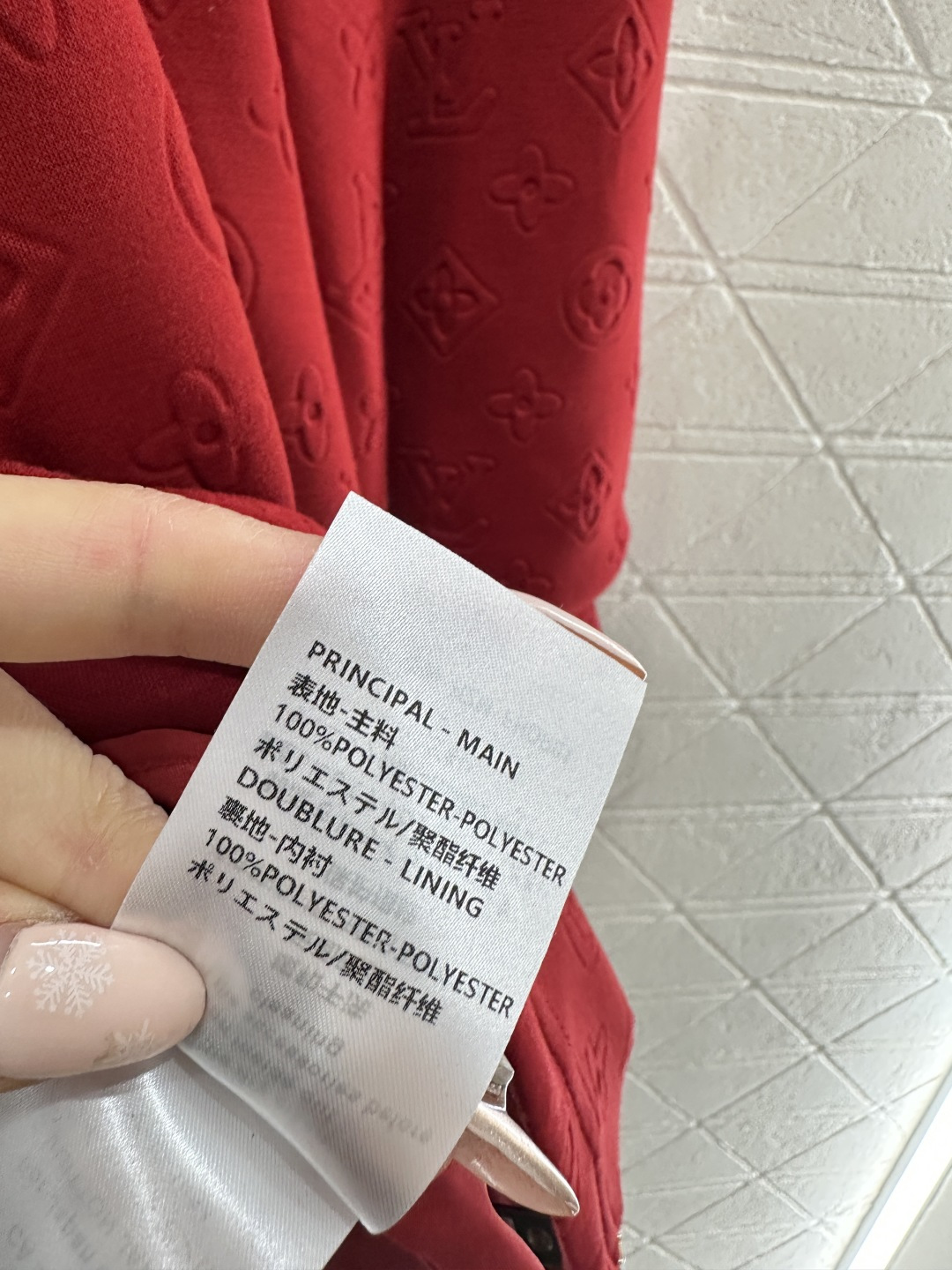 ♥Louis vuitto*♥2026新品上架 压花连帽拉链卫衣裙定制YB进口材质，舒适软糯，穿搭洋气，