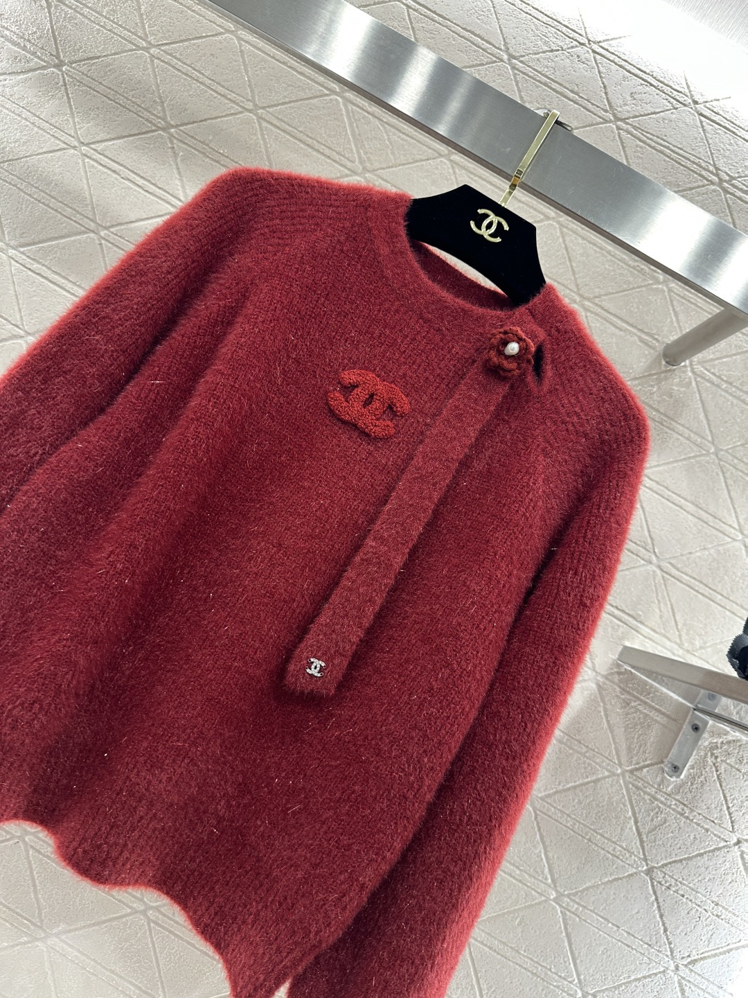 ♥Chane*♥2026新品上架 圆领针织套头毛衣定制YB羊毛纱线织造，质感细腻，穿搭舒适，圆领针织套头