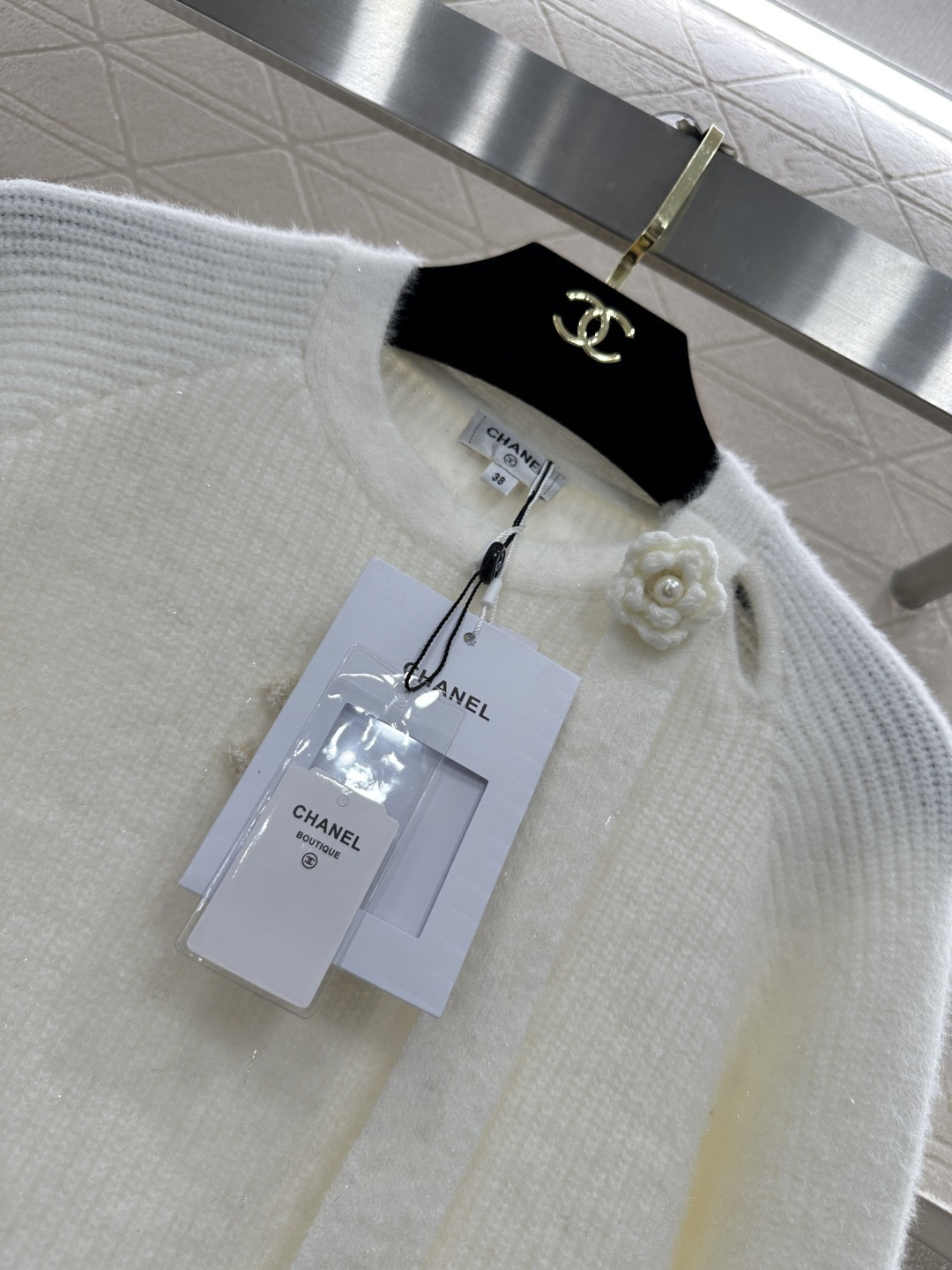 ♥Chane*♥2026新品上架 圆领针织套头毛衣定制YB羊毛纱线织造，质感细腻，穿搭舒适，圆领针织套头