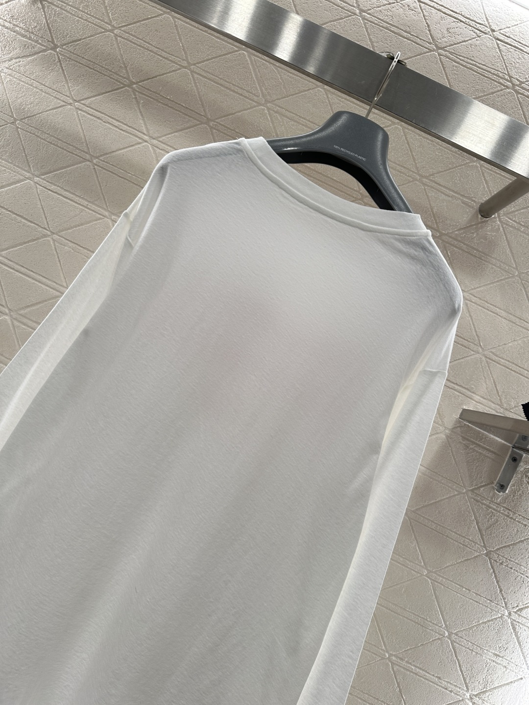 ♥Acne studio*♥2026新品上架 植绒徽标长袖上衣定制YB亚麻棉材质，透气舒适，质感十足，宽