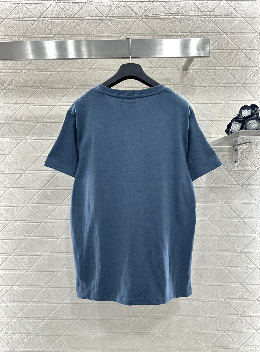 ♥Dio*♥2026新品上架 刺绣圆领徽标𝑇𝑒𝑒定制YB原生全棉材质，柔软亲肤，舒适有型，宽松𝑇恤版型，