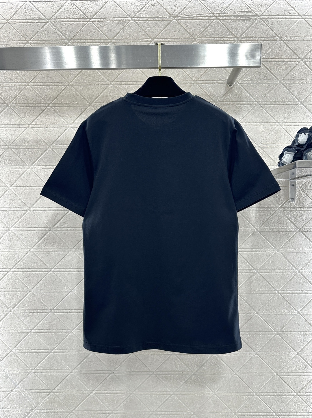 ♥Chane*♥2026新品上架 刺绣字母徽标𝑇𝑒𝑒定制YB丝光全棉材质，透气舒适，质感十足，常规短袖T