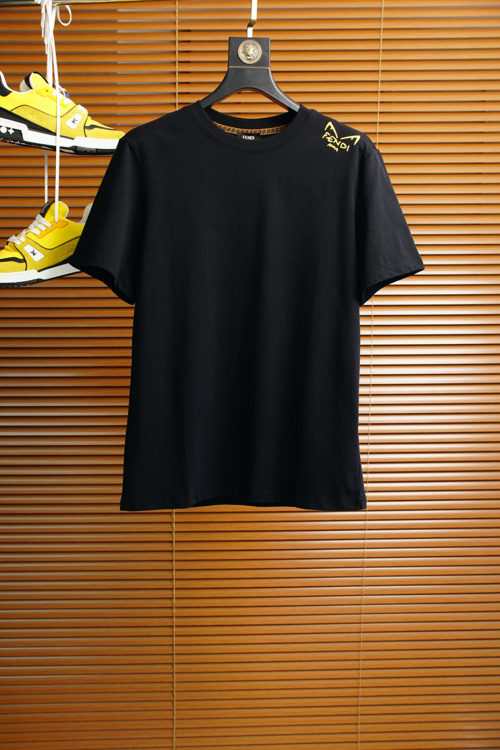 Fendi Logo Graphic Short Sleeve Tee - Elevate Your Style with Iconic Design 1 Fendi Logo Graphic Short Sleeve Tee - Elevate Your Style with Iconic Design
