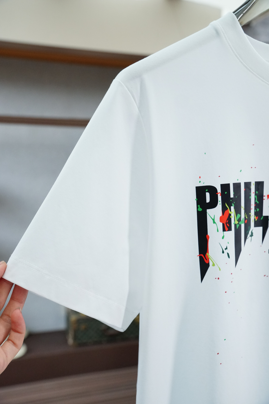 “2025 Spring and Summer Fashion Series with Rogo Logo Digital Print in European Filamented Cotton” - 图片 9