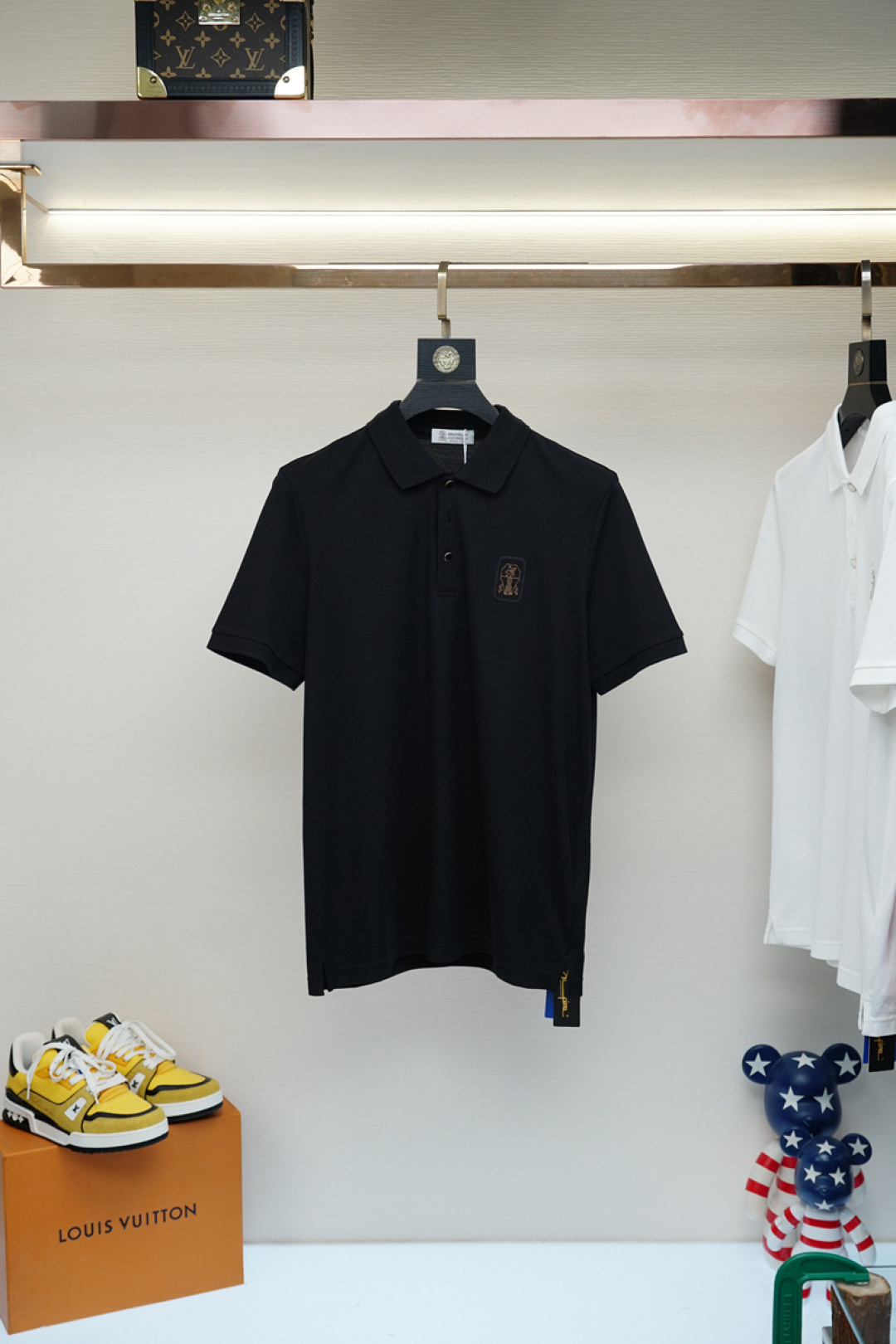 
布鲁提/2025ss夏季新款翻领Polo衫 男士短袖！ BC家材质讲究的同时 整体的设计颇具时尚感 今