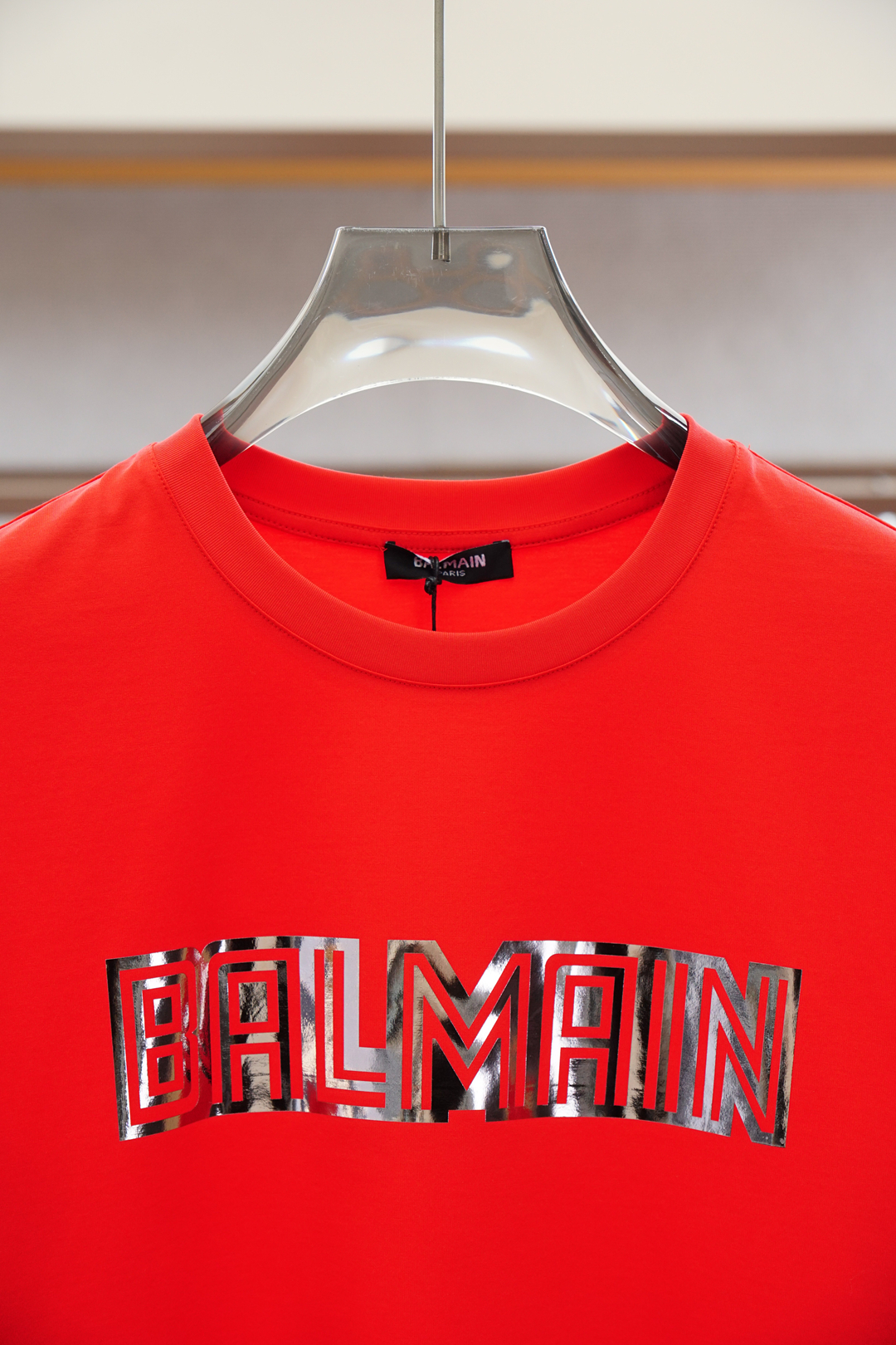 Balman 2025 Spring/Summer Collection: Customized Cotton T-shirts with Digital Logo, Sizes M-5XL - 图片 6
