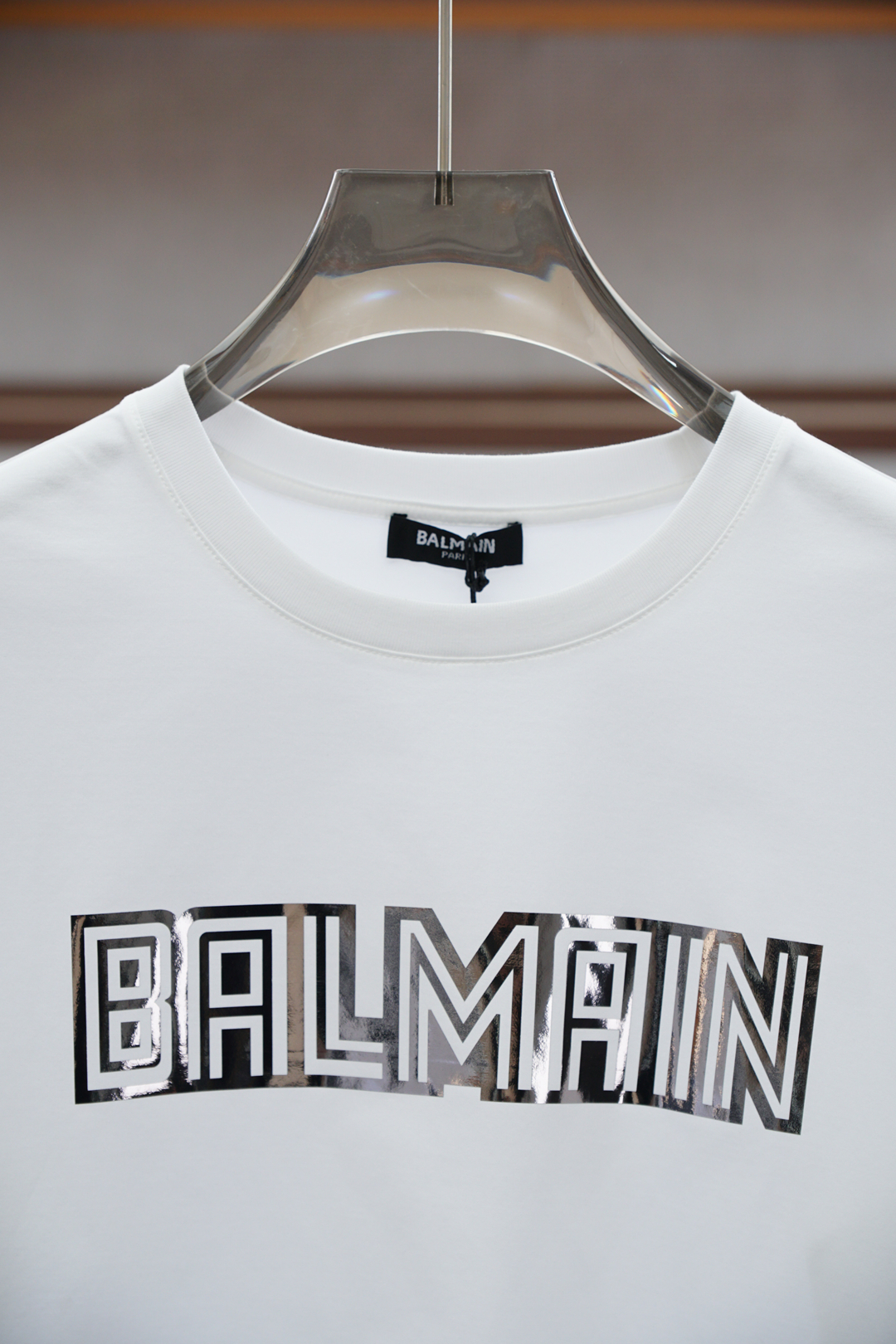 Balman 25 Spring/Summer New Round-Head Short Sleeves: Breathable Cotton, Bold Logo, Multiple Colors - 图片 7
