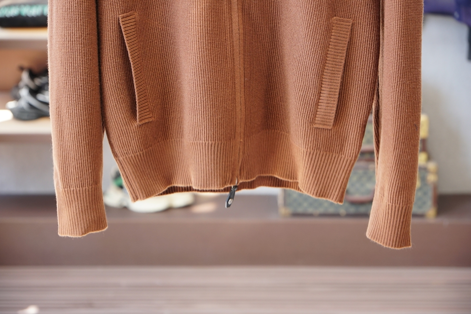 lP🆕/拉链小高领针织毛衣外套/精选优质美利奴羊毛，轻盈蓬松却比普通羊毛更保暖，室内外自由切换，告别臃肿