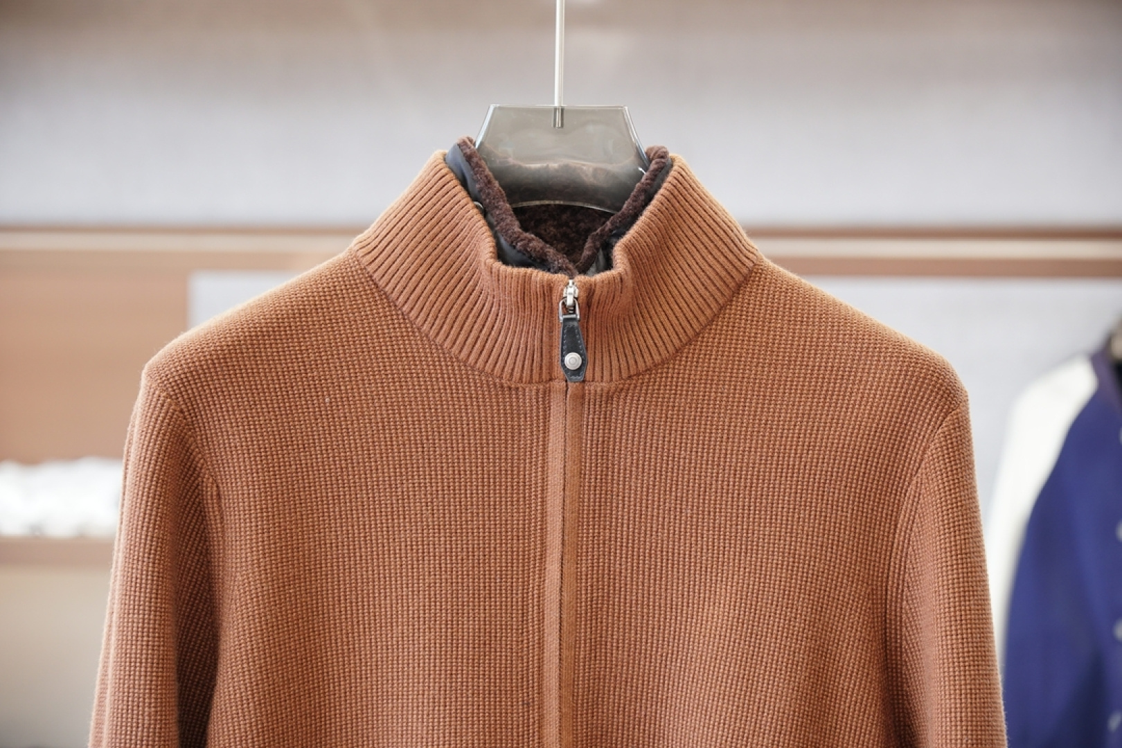 lP🆕/拉链小高领针织毛衣外套/精选优质美利奴羊毛，轻盈蓬松却比普通羊毛更保暖，室内外自由切换，告别臃肿