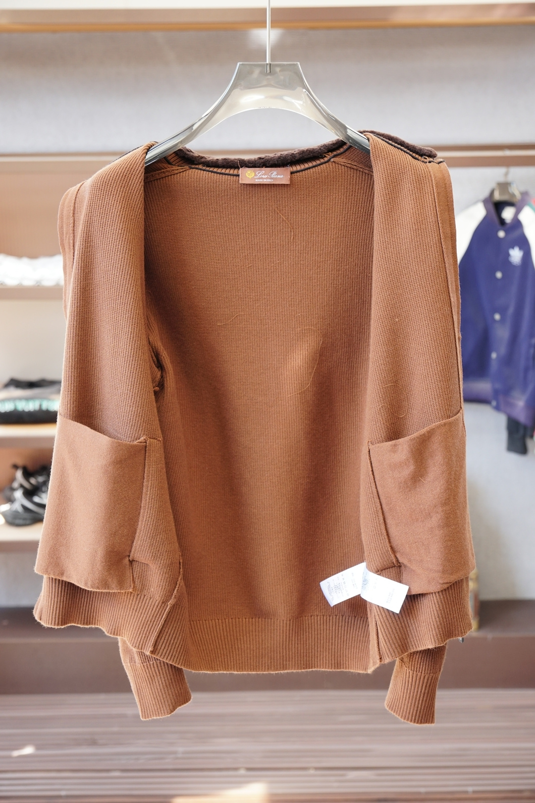 lP🆕/拉链小高领针织毛衣外套/精选优质美利奴羊毛，轻盈蓬松却比普通羊毛更保暖，室内外自由切换，告别臃肿