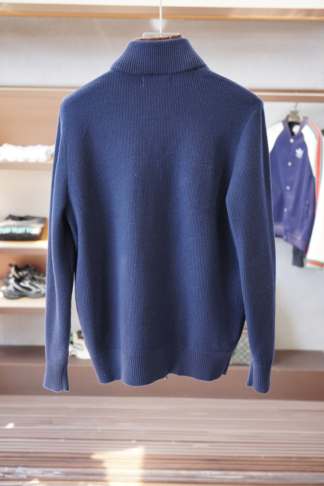 lP🆕/拉链小高领针织毛衣外套/精选优质美利奴羊毛，轻盈蓬松却比普通羊毛更保暖，室内外自由切换，告别臃肿