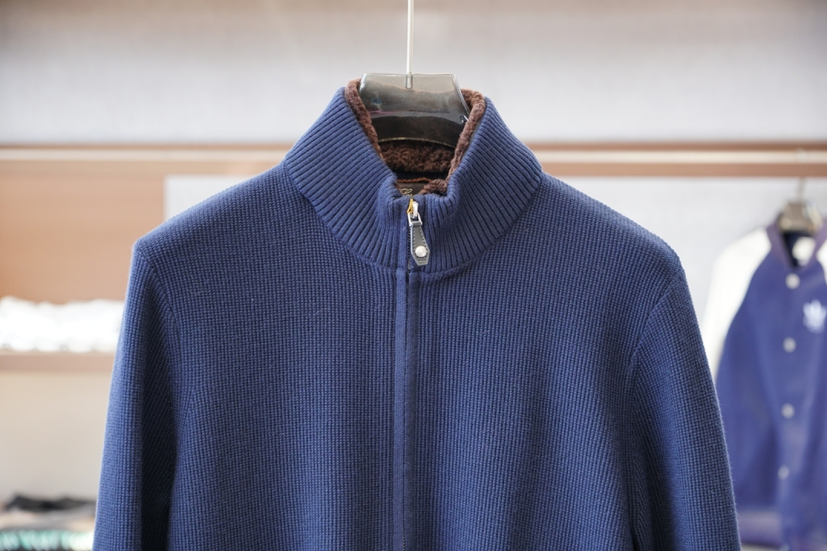 lP🆕/拉链小高领针织毛衣外套/精选优质美利奴羊毛，轻盈蓬松却比普通羊毛更保暖，室内外自由切换，告别臃肿