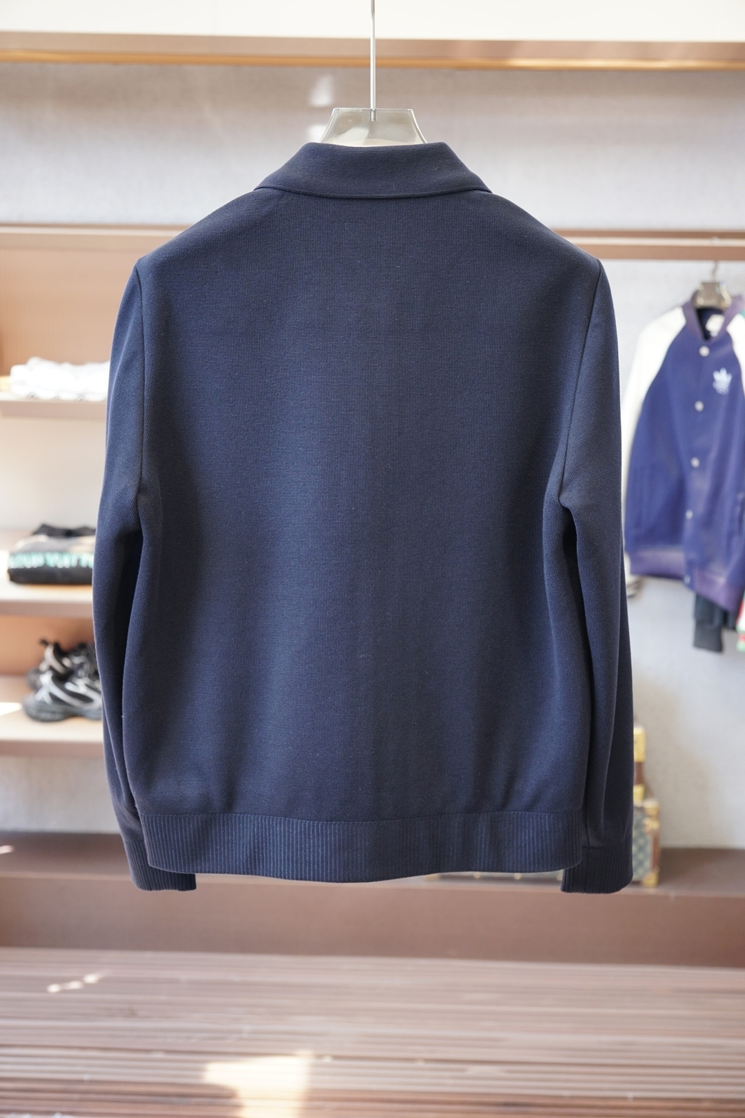 Dior迪奥-25秋冬外套，男士工装双口袋棉加羊毛外套。上海恒隆柜台订单，官网同步发售。🍕🍕简洁的金属按