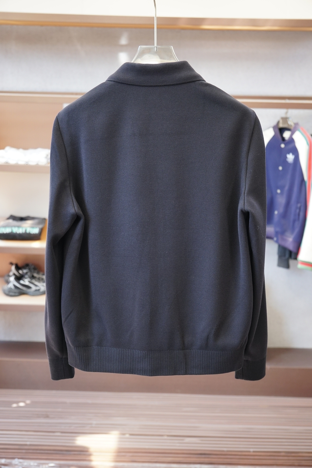 Dior迪奥-25秋冬外套，男士工装双口袋棉加羊毛外套。上海恒隆柜台订单，官网同步发售。🍕🍕简洁的金属按