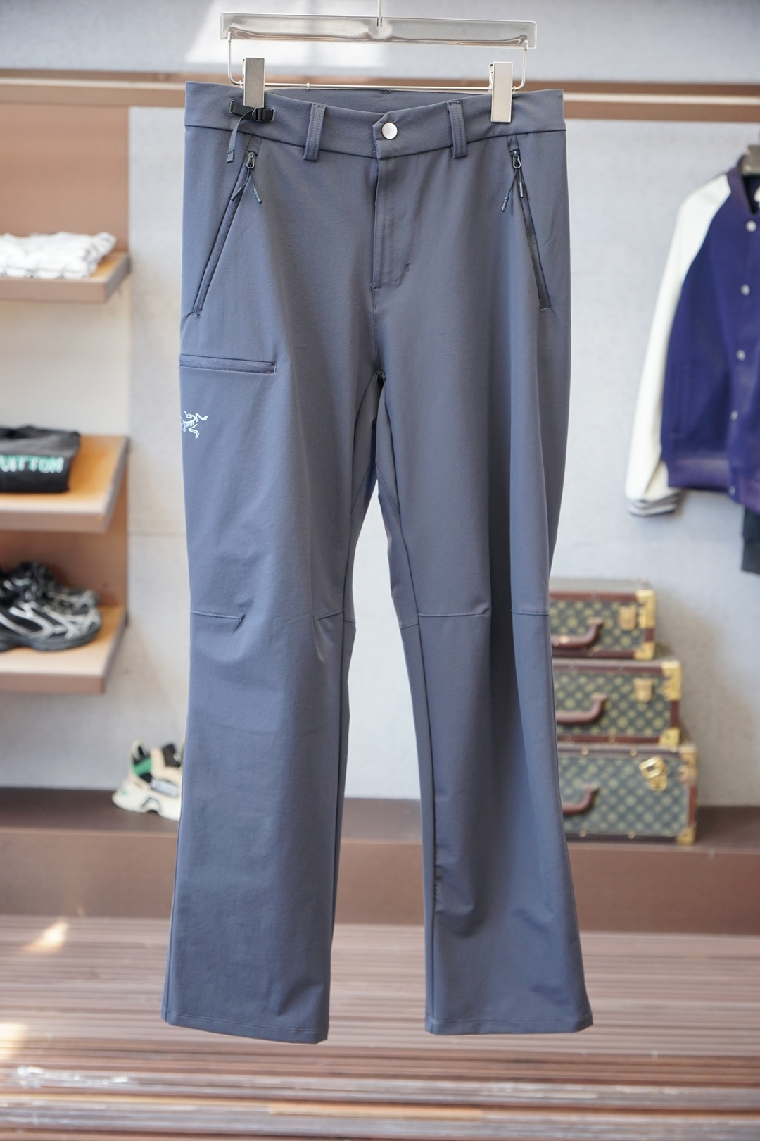 始祖鸟-原版1.1顶级原单，出入专柜毫无压力，加厚加绒/12024秋冬新品🎉休闲裤！奢华经典品牌刺绣LO