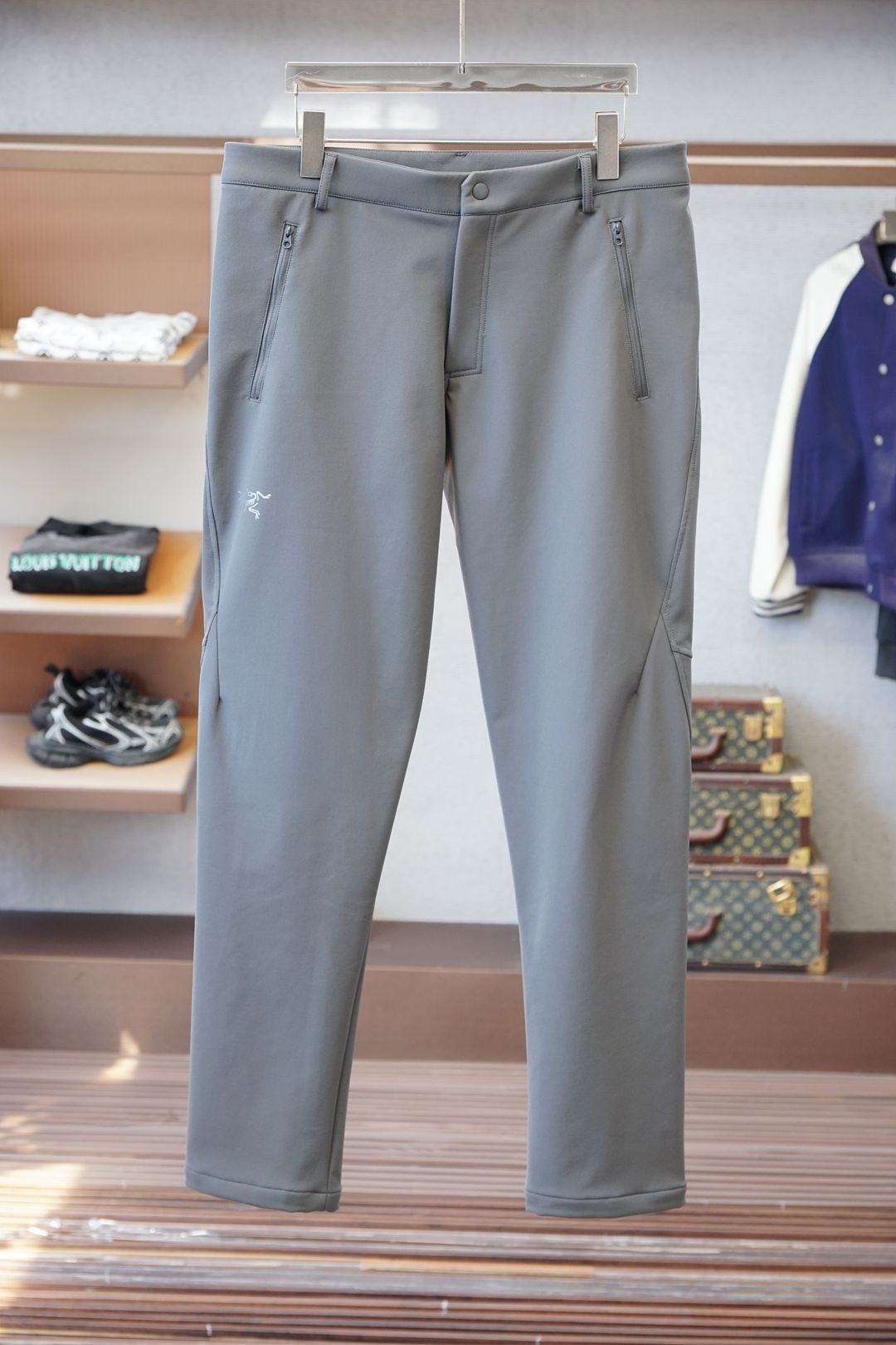 始祖鸟-原版1.1顶级原单，出入专柜毫无压力，加厚加绒/12024秋冬新品🎉休闲裤！奢华经典品牌刺绣LO