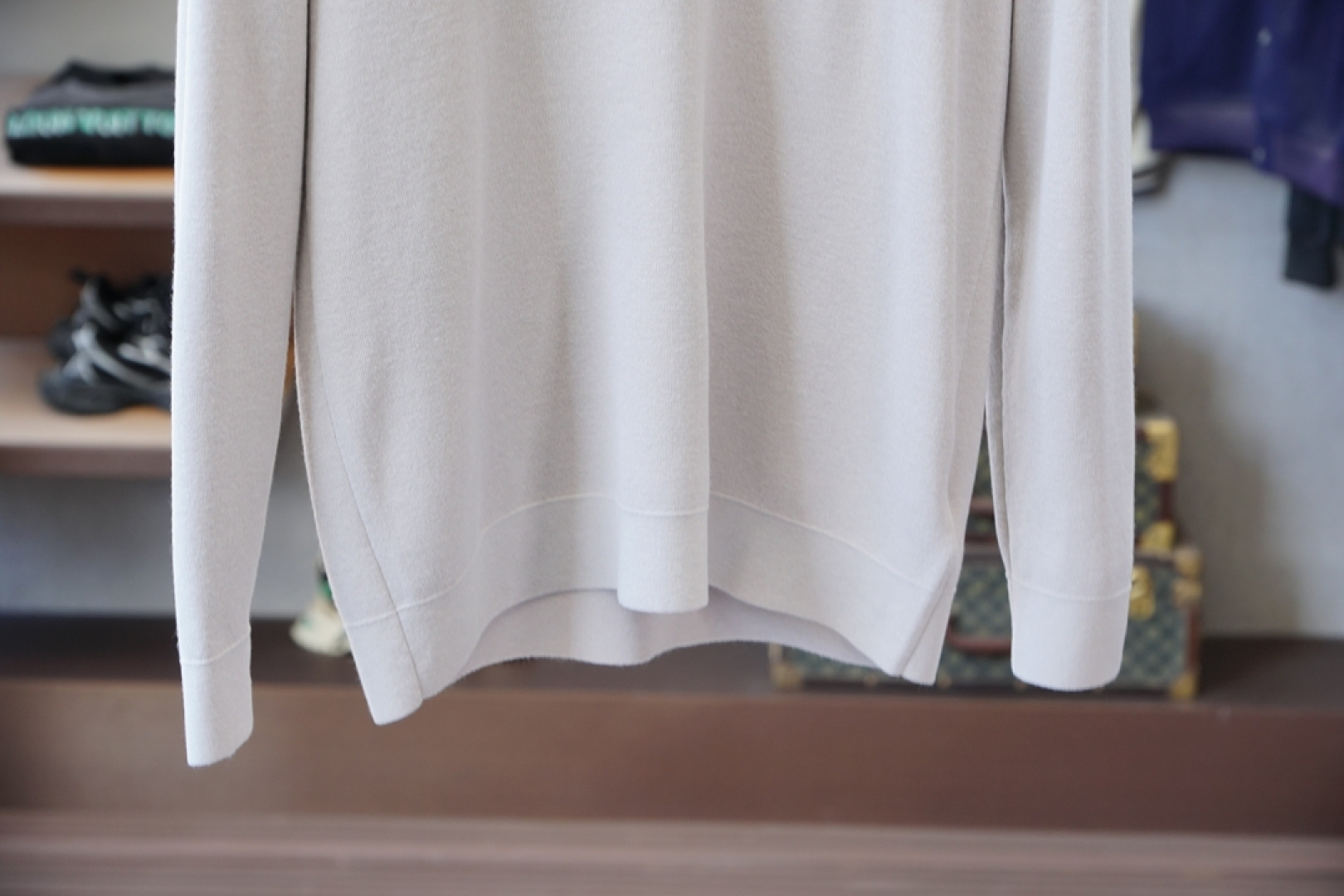 TB汤姆布朗/2025秋冬新款圆领毛衣！优质羊毛，简约而不简单。休闲圆领款式，日常搭配出街轻松搭配。做工