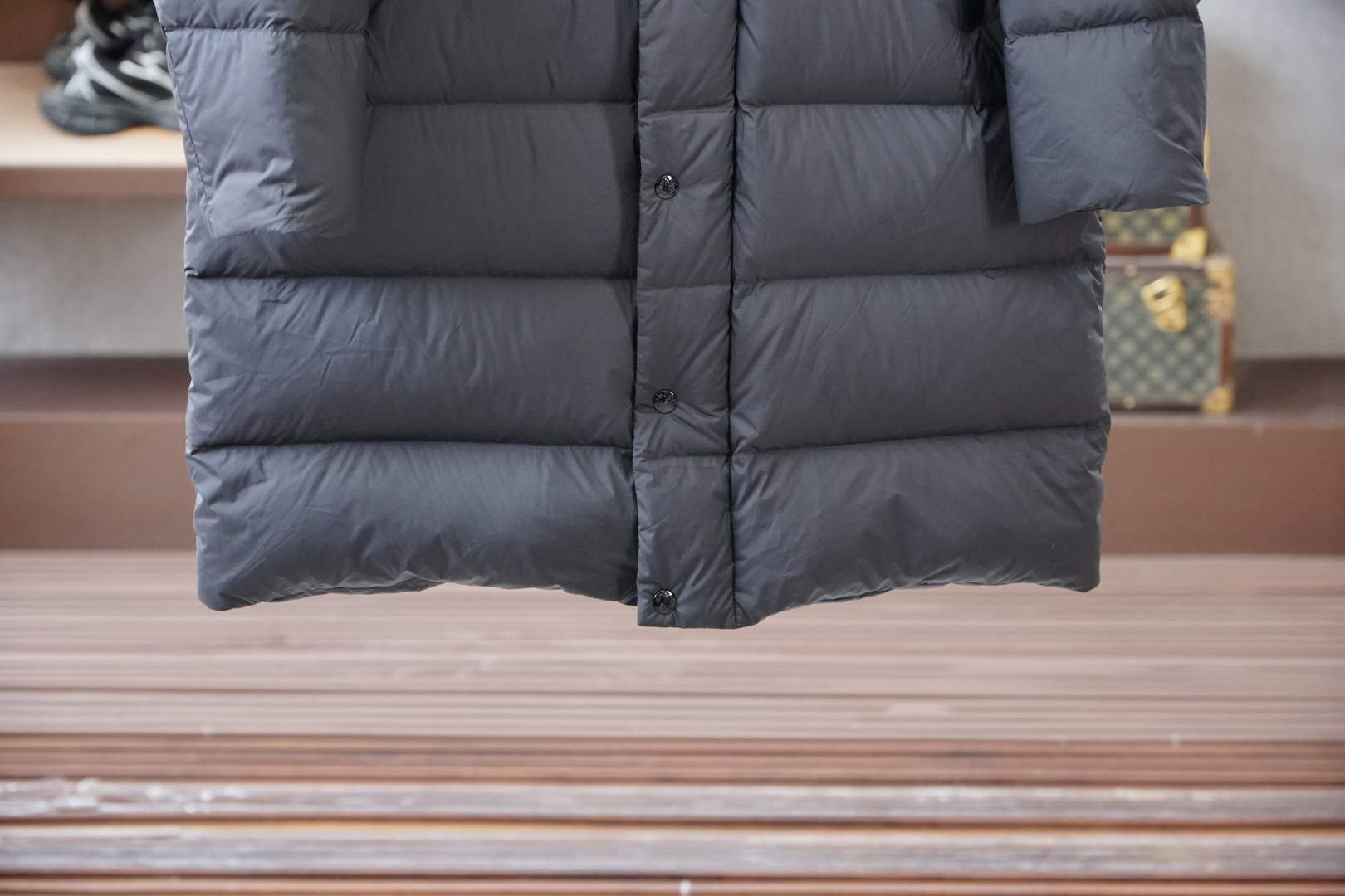 蒙口-Moncler、Moncler盟可睐25新款长款加厚加厚男女加厚同款羽绒服这款连帽保暖单品搭配双按