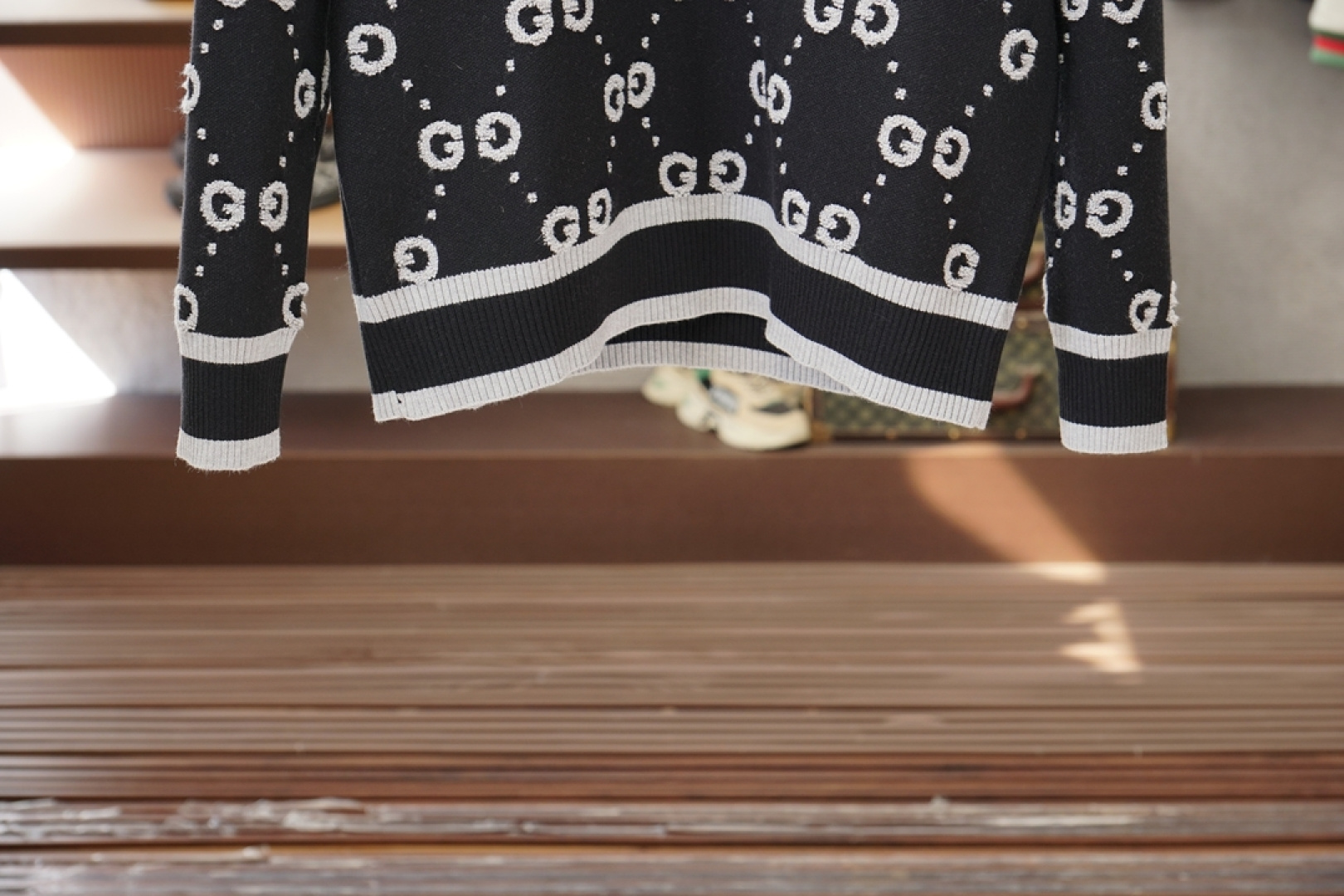 Gucci古奇2025新款羊毛混纺套头圆领毛衣🎺🎺精超细提取面料制成，✨不扎不起球，1.1高级定制，完全