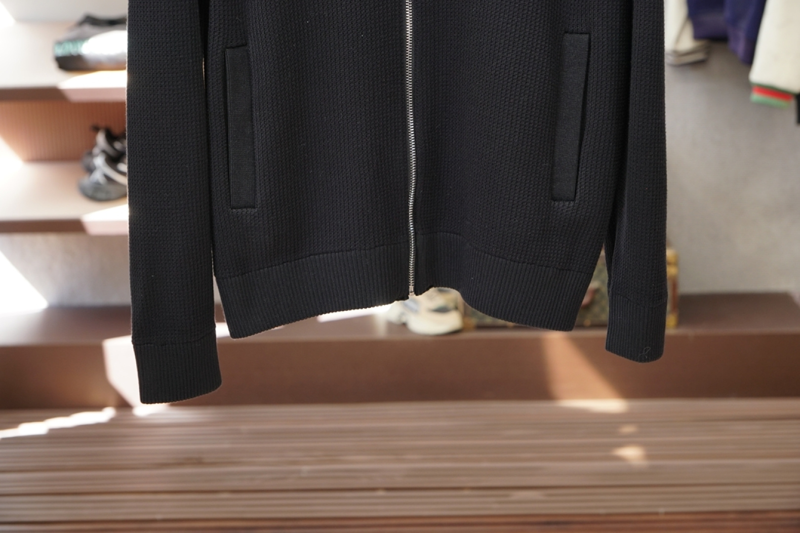 -lP🆕-2025新款羊毛混纺开衫拉链毛衣精超细提取面料制成，不扎不起球，1.1高级定制，完全还原原版，