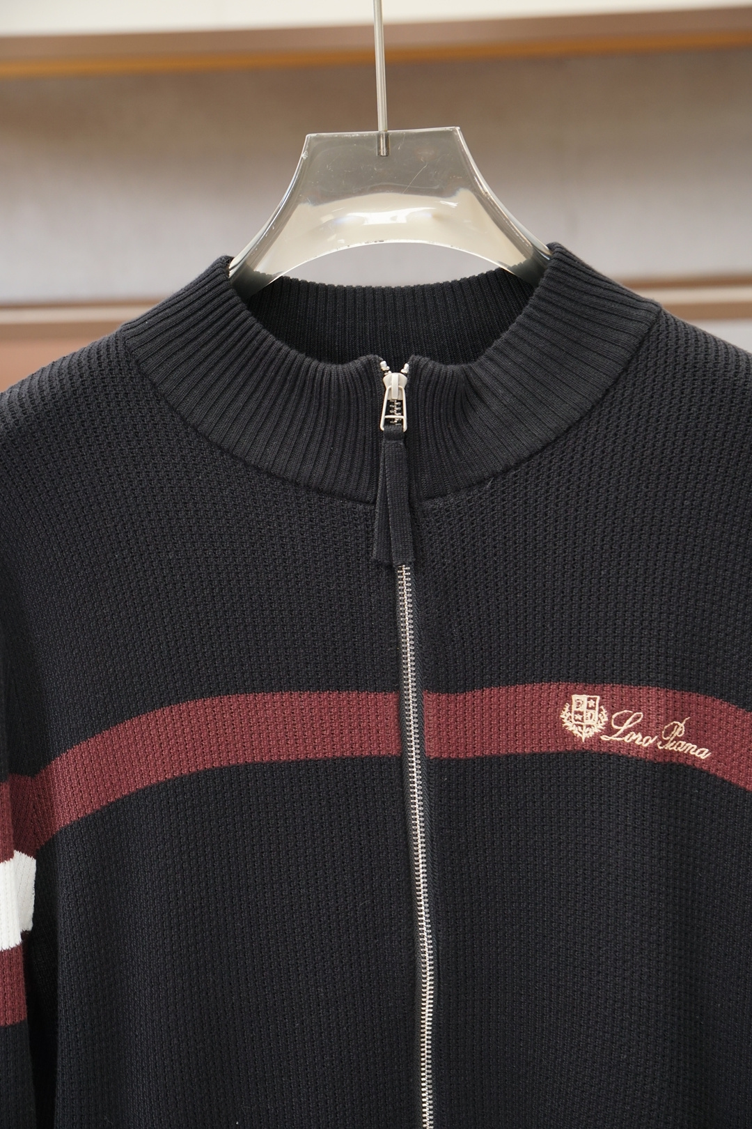 -lP🆕-2025新款羊毛混纺开衫拉链毛衣精超细提取面料制成，不扎不起球，1.1高级定制，完全还原原版，