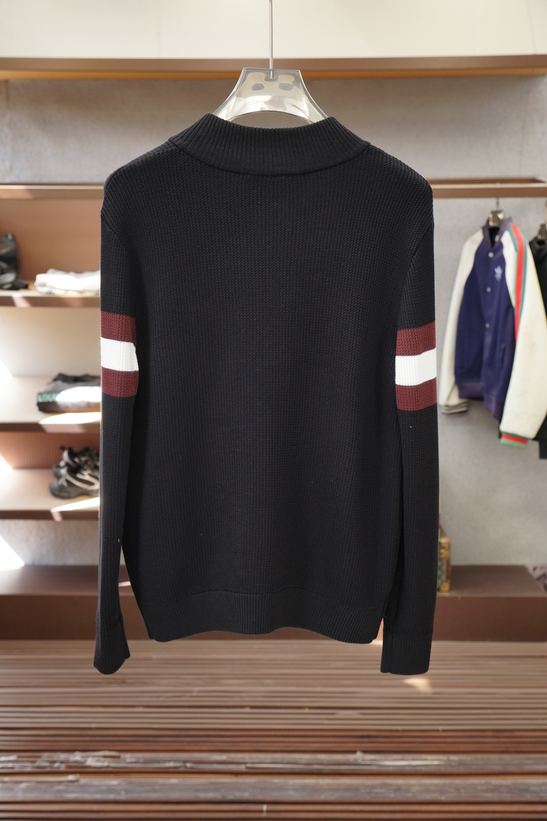 -lP🆕-2025新款羊毛混纺开衫拉链毛衣精超细提取面料制成，不扎不起球，1.1高级定制，完全还原原版，