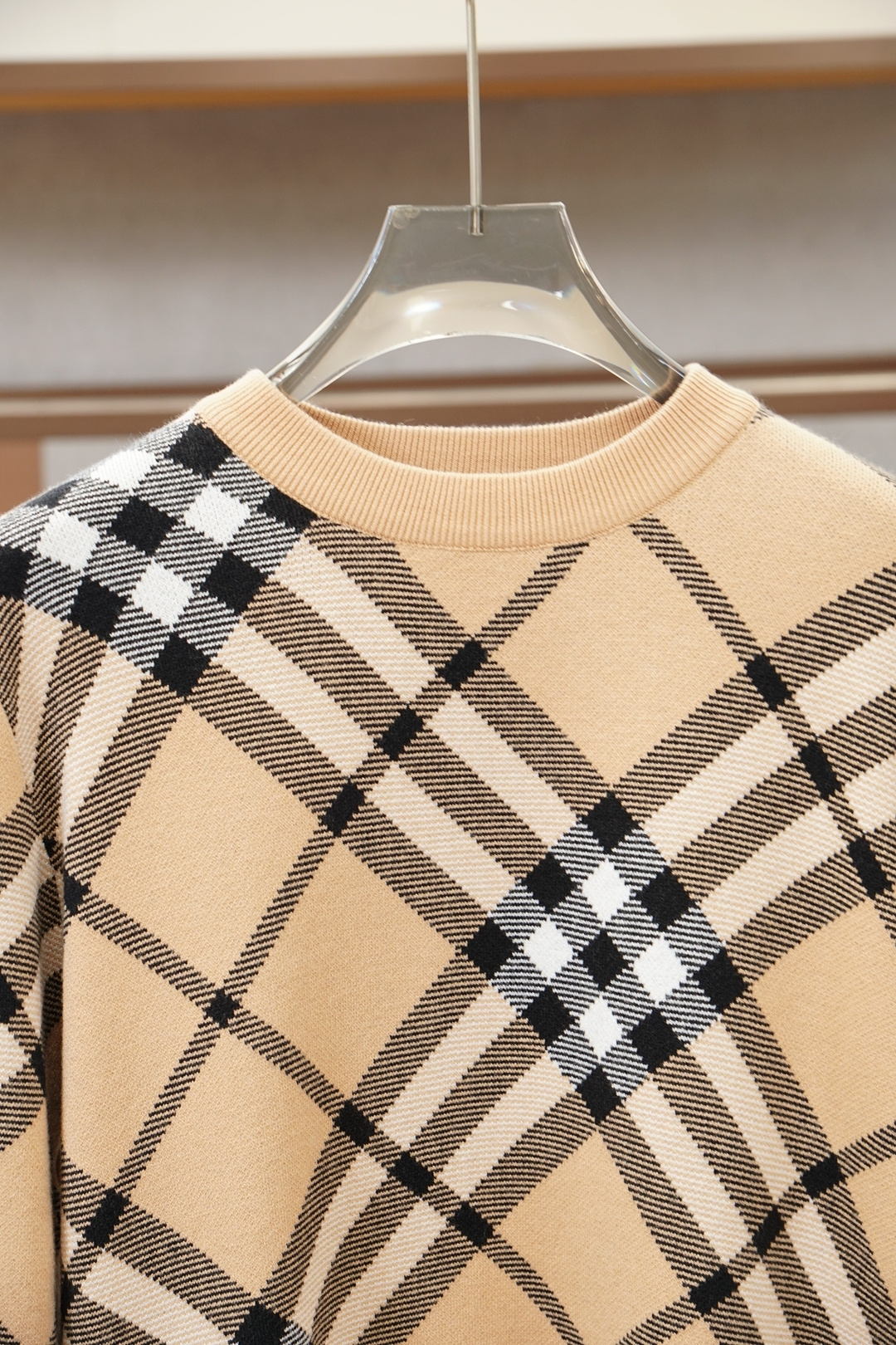 BBR巴宝莉2025新款羊毛混纺套头圆领毛衣🎺🎺精超细提取面料制成，✨不扎不起球，1.1高级定制，完全还