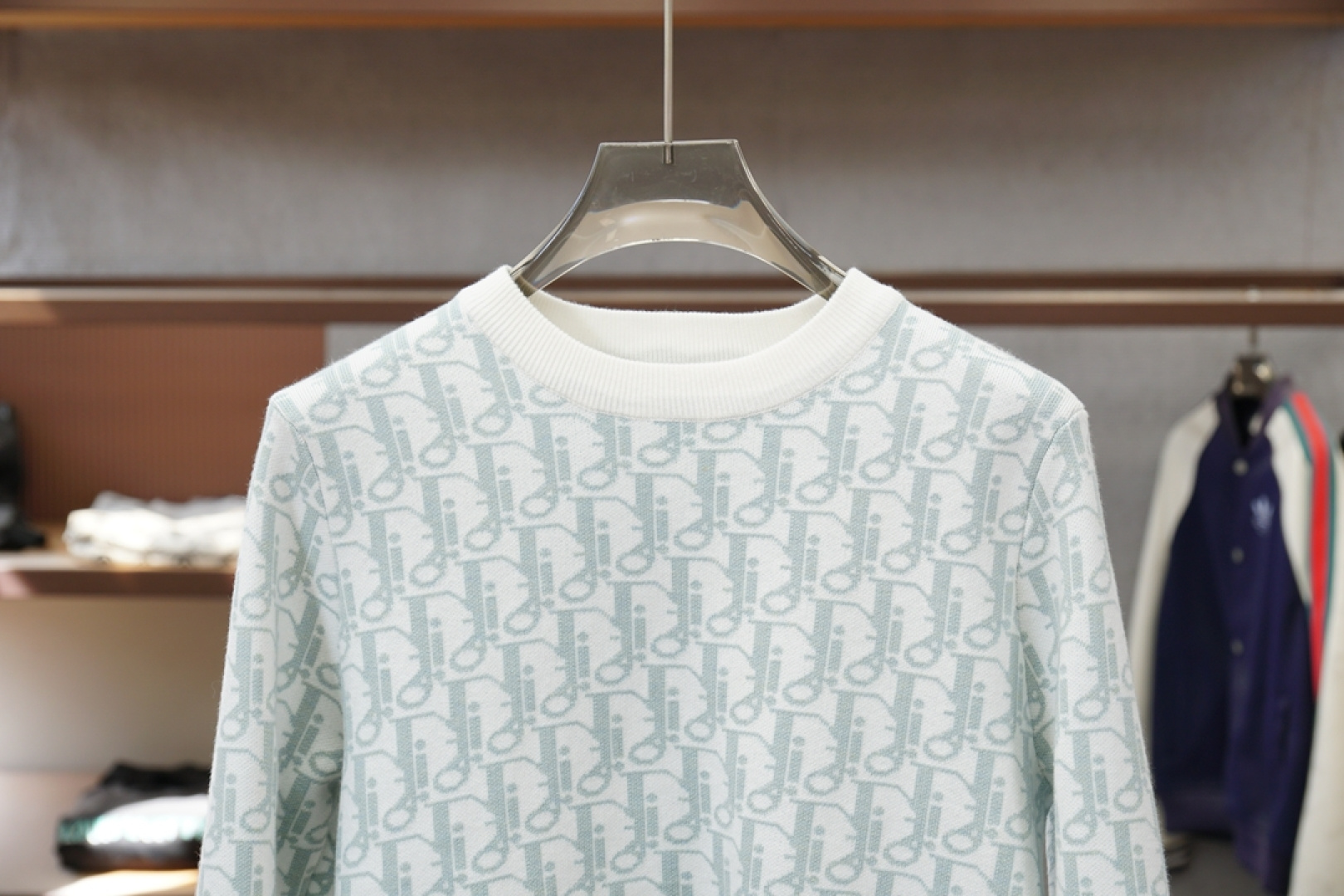 Dior迪奥-2025新款羊毛混纺套头圆领毛衣🎺🎺精超细提取面料制成，✨不扎不起球，1.1高级定制，完全