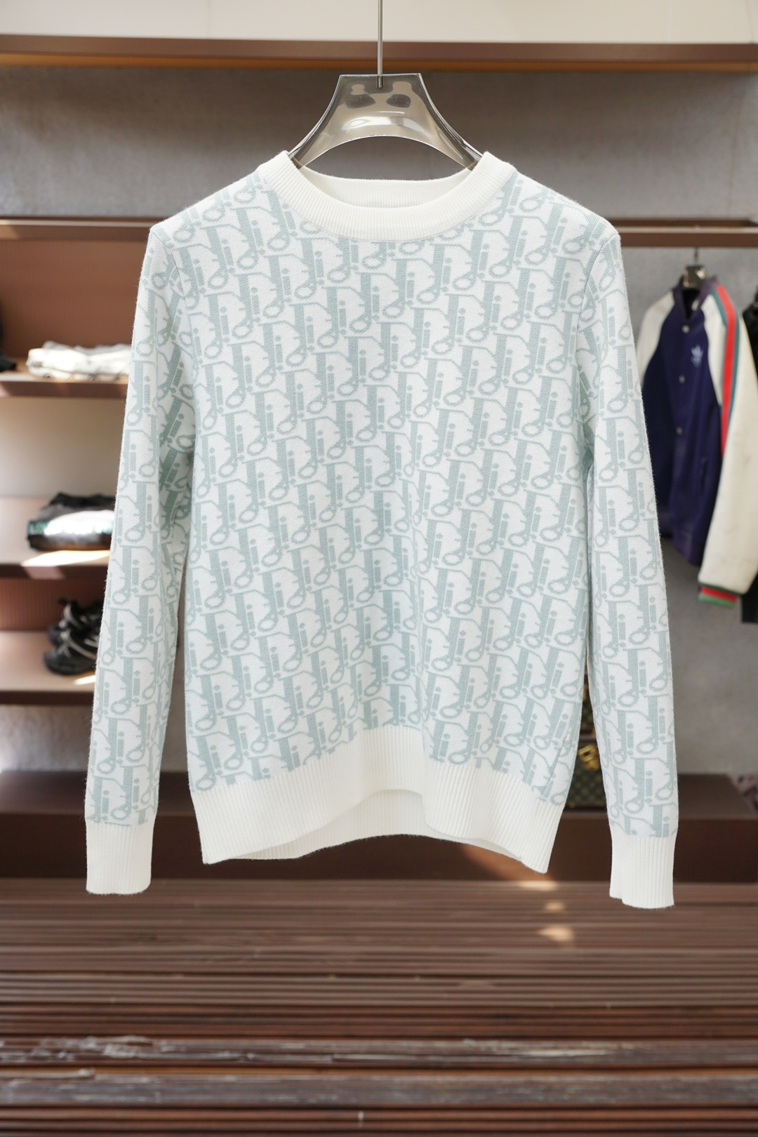 Dior迪奥-2025新款羊毛混纺套头圆领毛衣🎺🎺精超细提取面料制成，✨不扎不起球，1.1高级定制，完全