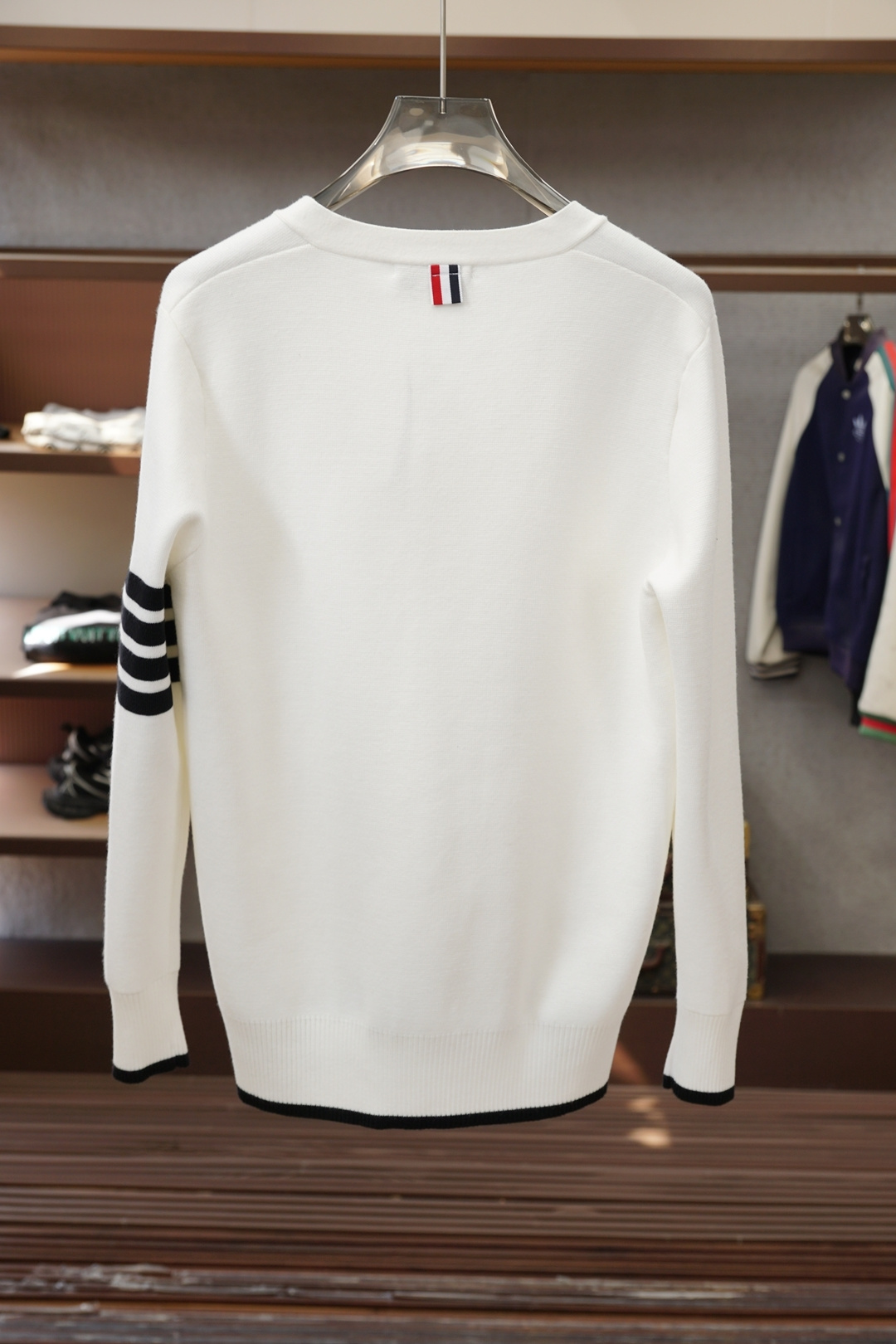 TB-2025新款羊毛混纺开衫拉链毛衣精超细提取面料制成，不扎不起球，1.1高级定制，完全还原原版，3D