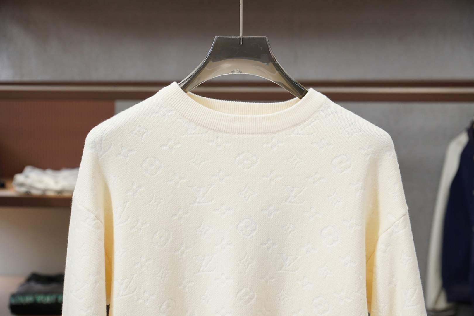 LV 路易威登-2025新款羊毛混纺套头圆领毛衣🎺🎺精超细提取面料制成，✨不扎不起球，1.1高级定制，完
