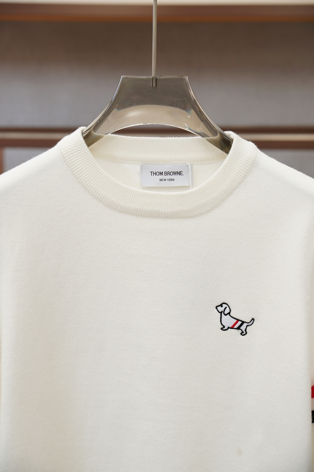 TB-2025新款羊毛混纺套头圆领毛衣🎺🎺精超细提取面料制成，✨不扎不起球，1.1高级定制，完全还原原版