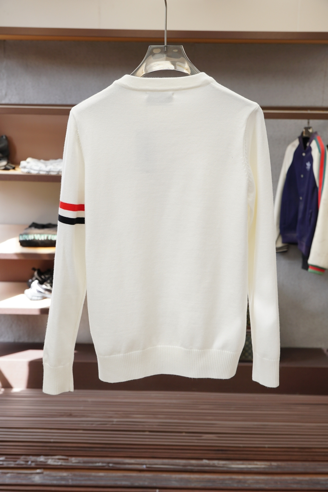 TB-2025新款羊毛混纺套头圆领毛衣🎺🎺精超细提取面料制成，✨不扎不起球，1.1高级定制，完全还原原版