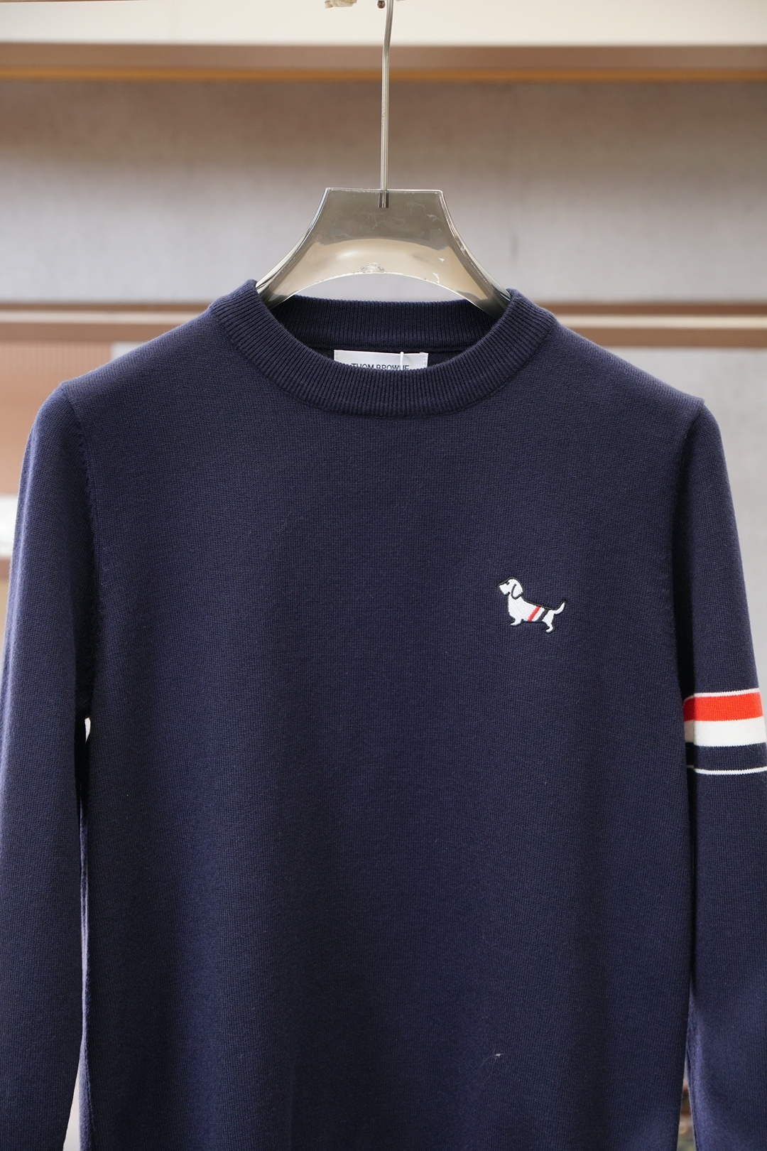 TB-2025新款羊毛混纺套头圆领毛衣🎺🎺精超细提取面料制成，✨不扎不起球，1.1高级定制，完全还原原版