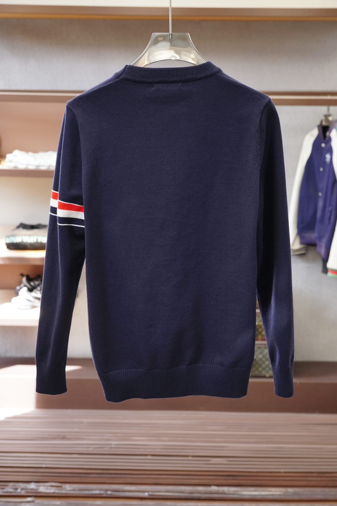 TB-2025新款羊毛混纺套头圆领毛衣🎺🎺精超细提取面料制成，✨不扎不起球，1.1高级定制，完全还原原版