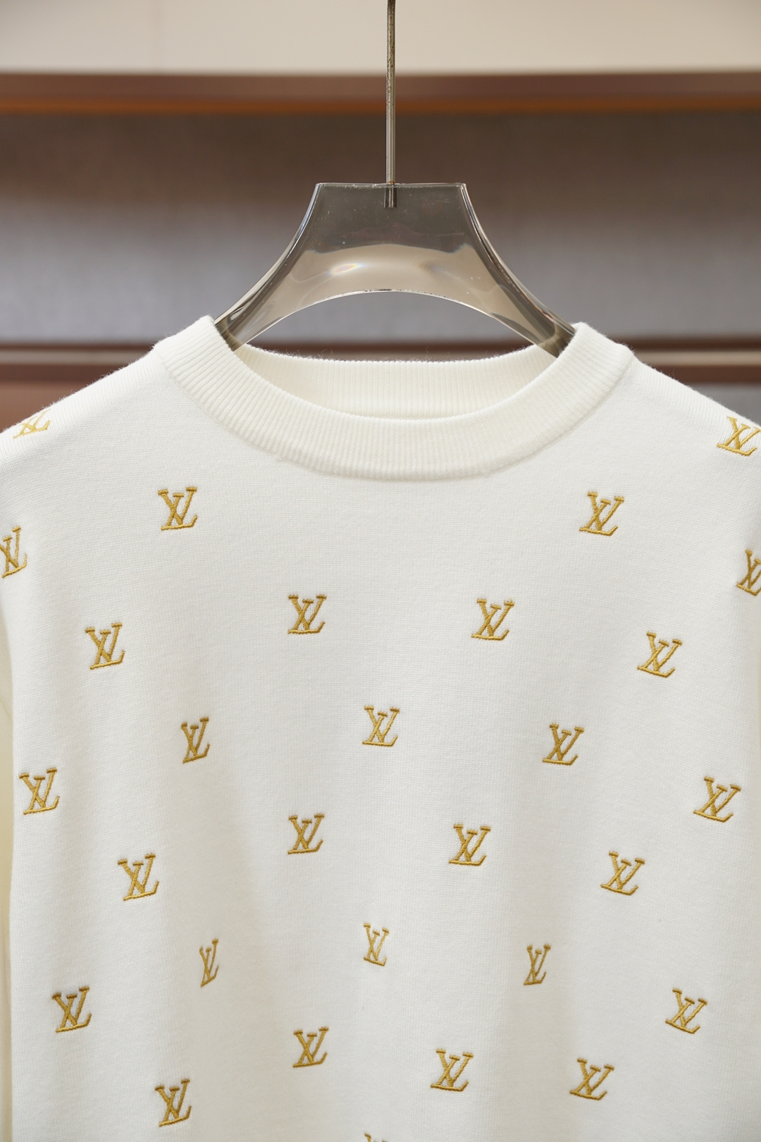 LV 路易威登-2025新款羊毛混纺套头圆领毛衣🎺🎺精超细提取面料制成，✨不扎不起球，1.1高级定制，完