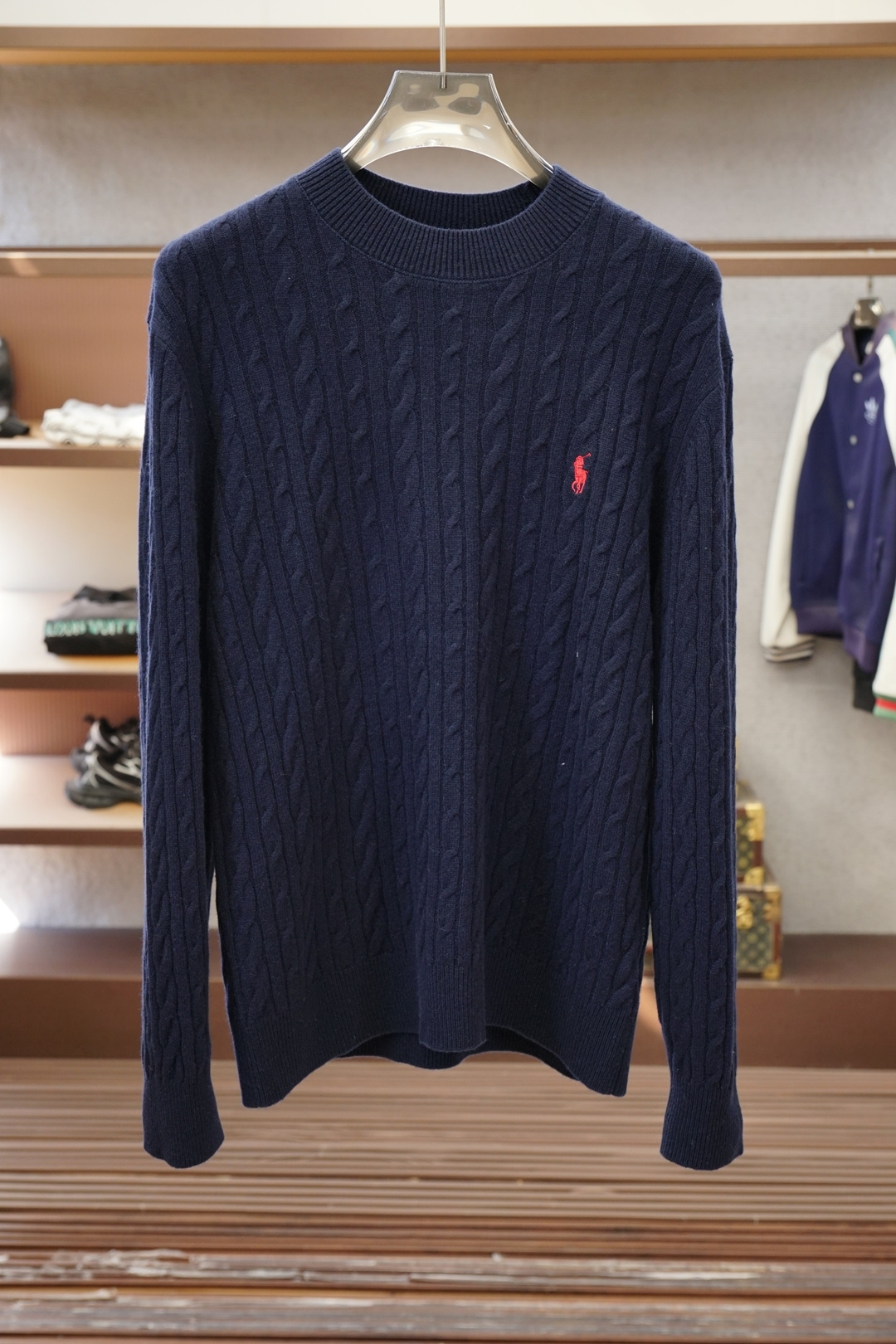 Polo-2025秋冬新款高货毛衣！优质羊毛➕羊绒☀️☀️简约而不简单。休闲圆领款式，日常搭配出街轻松搭