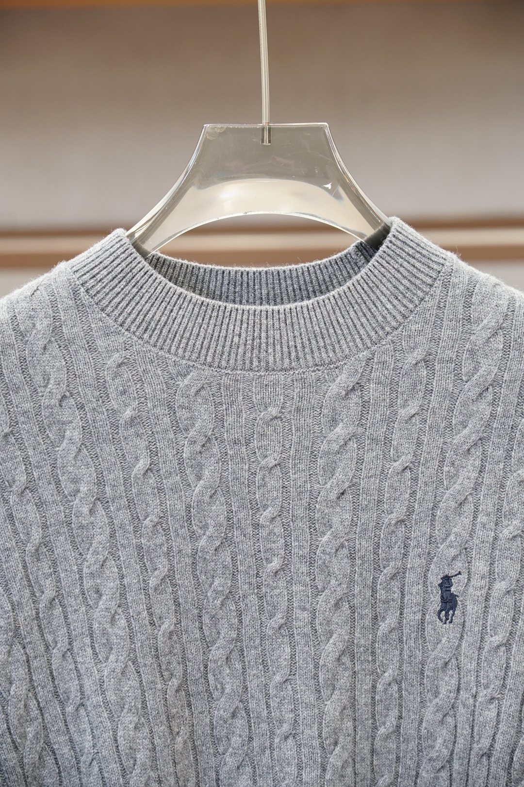 Polo-2025秋冬新款高货毛衣！优质羊毛➕羊绒☀️☀️简约而不简单。休闲圆领款式，日常搭配出街轻松搭