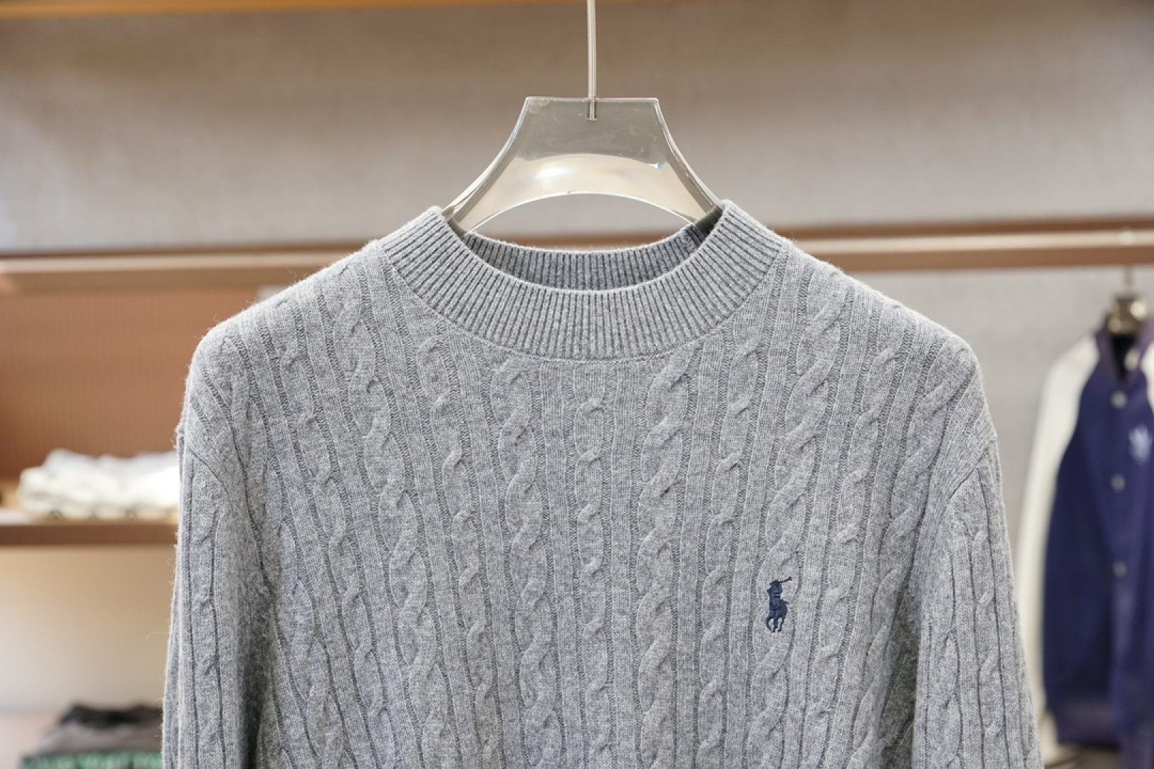 Polo-2025秋冬新款高货毛衣！优质羊毛➕羊绒☀️☀️简约而不简单。休闲圆领款式，日常搭配出街轻松搭