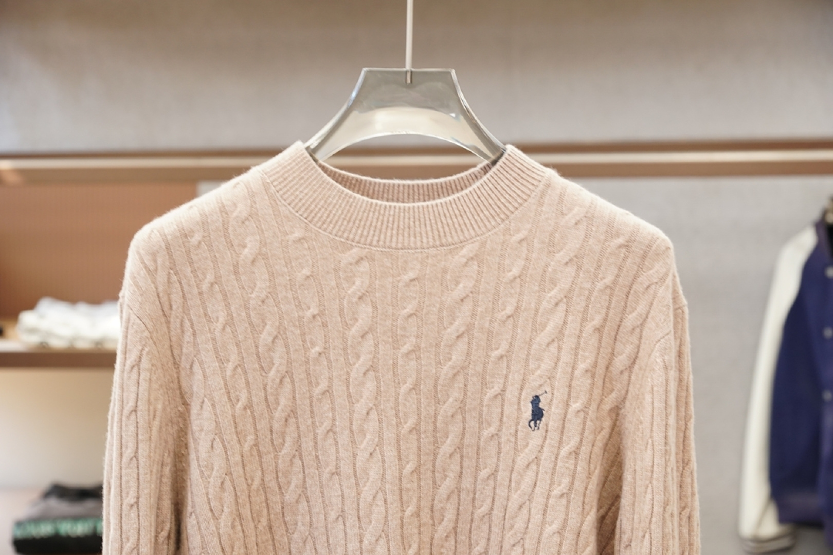 Polo-2025秋冬新款高货毛衣！优质羊毛➕羊绒☀️☀️简约而不简单。休闲圆领款式，日常搭配出街轻松搭