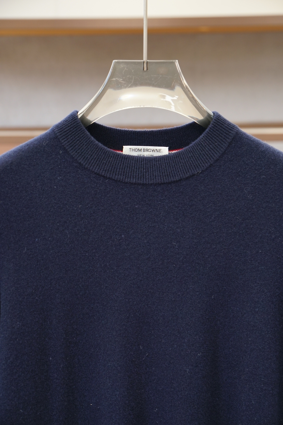 TB 汤姆布朗/2025秋冬新款毛衣！优质羊毛➕羊绒🌼🌼简约而不简单。休闲圆领款式，日常搭配出街轻松搭配