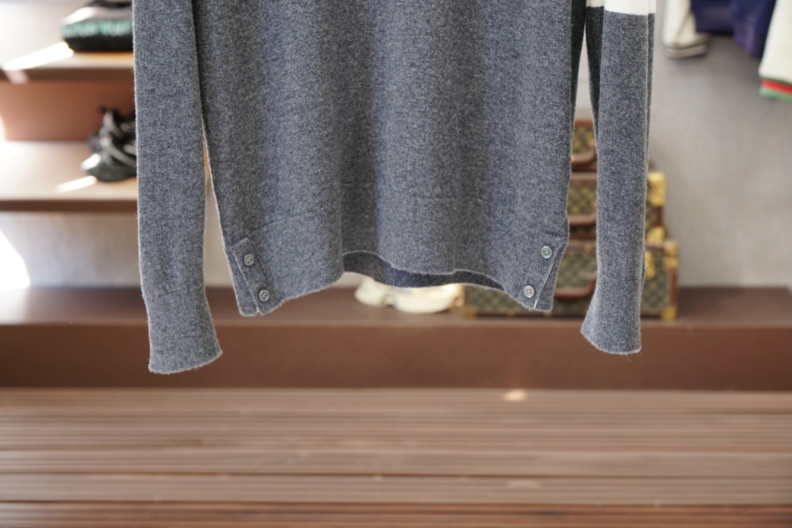 TB 汤姆布朗/2025秋冬新款毛衣！优质羊毛➕羊绒☀️☀️简约而不简单。休闲圆领款式，日常搭配出街轻松