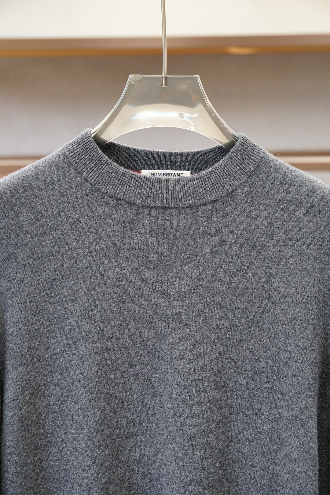 TB 汤姆布朗/2025秋冬新款毛衣！优质羊毛➕羊绒☀️☀️简约而不简单。休闲圆领款式，日常搭配出街轻松