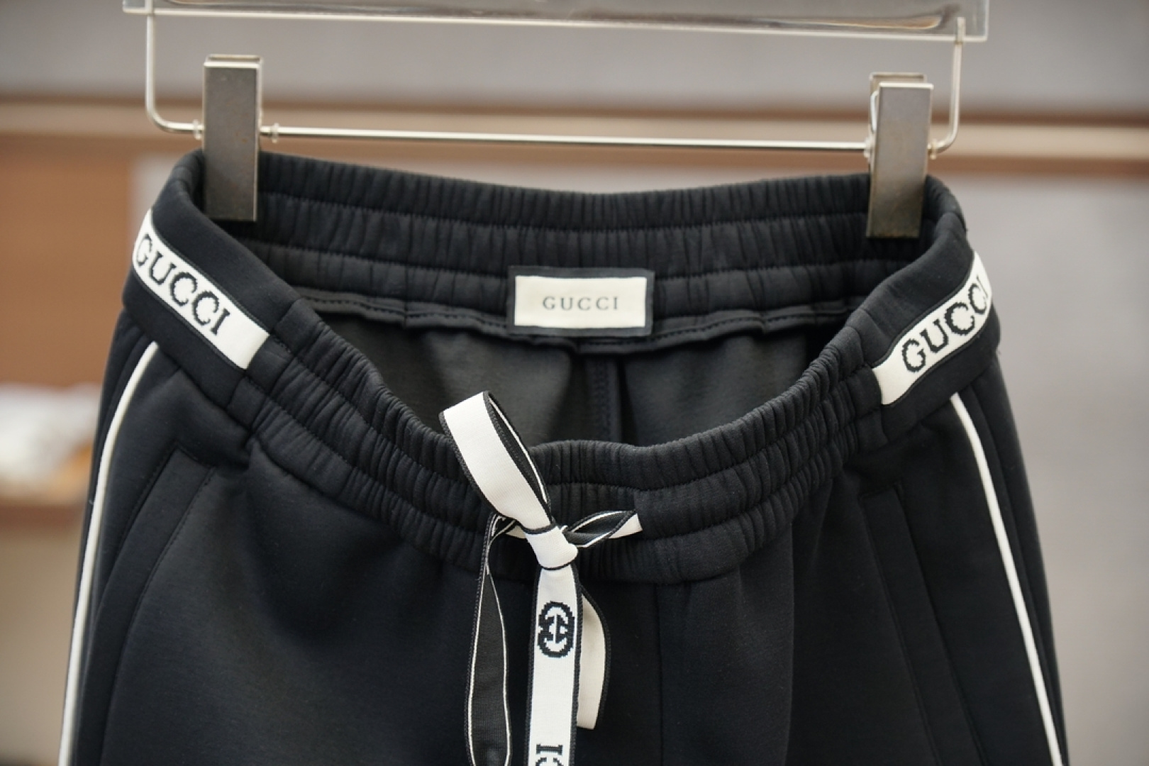 Gucci古奇-25秋冬 🌟🌟男士精品休闲裤.意大利🇮🇹进口面料，最新款上身版型无敌正!绝对可以闭眼收的