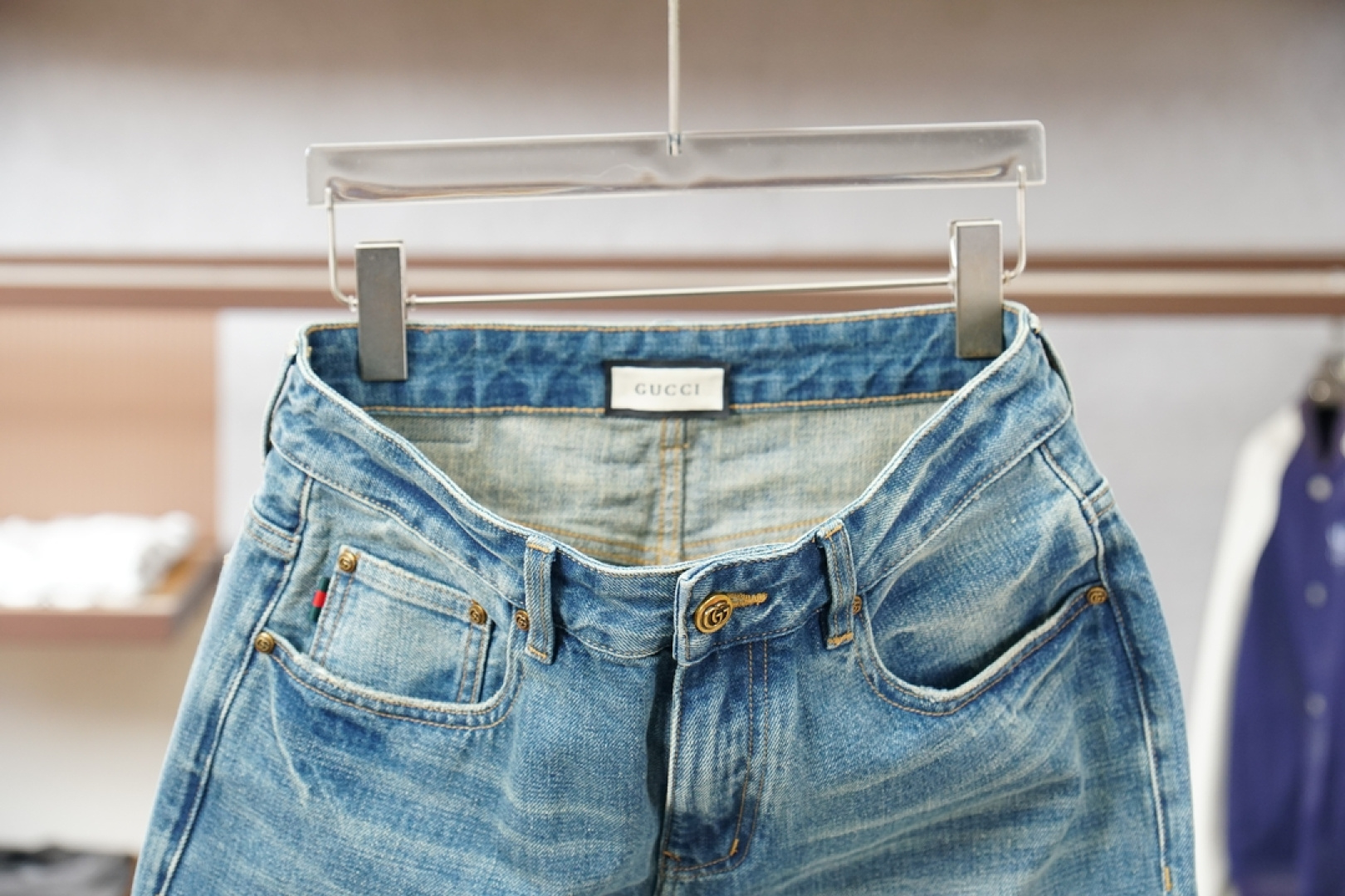 Lv-2️⃣5️⃣专柜限量25/秋冬新品 新品教父级洗水牛仔裤 奢华感25//ss官网专柜9000大洋新