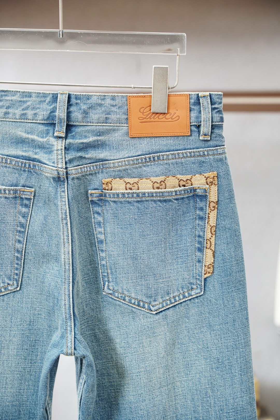 Lv-2️⃣5️⃣专柜限量25/秋冬新品 新品教父级洗水牛仔裤 奢华感25//ss官网专柜9000大洋新