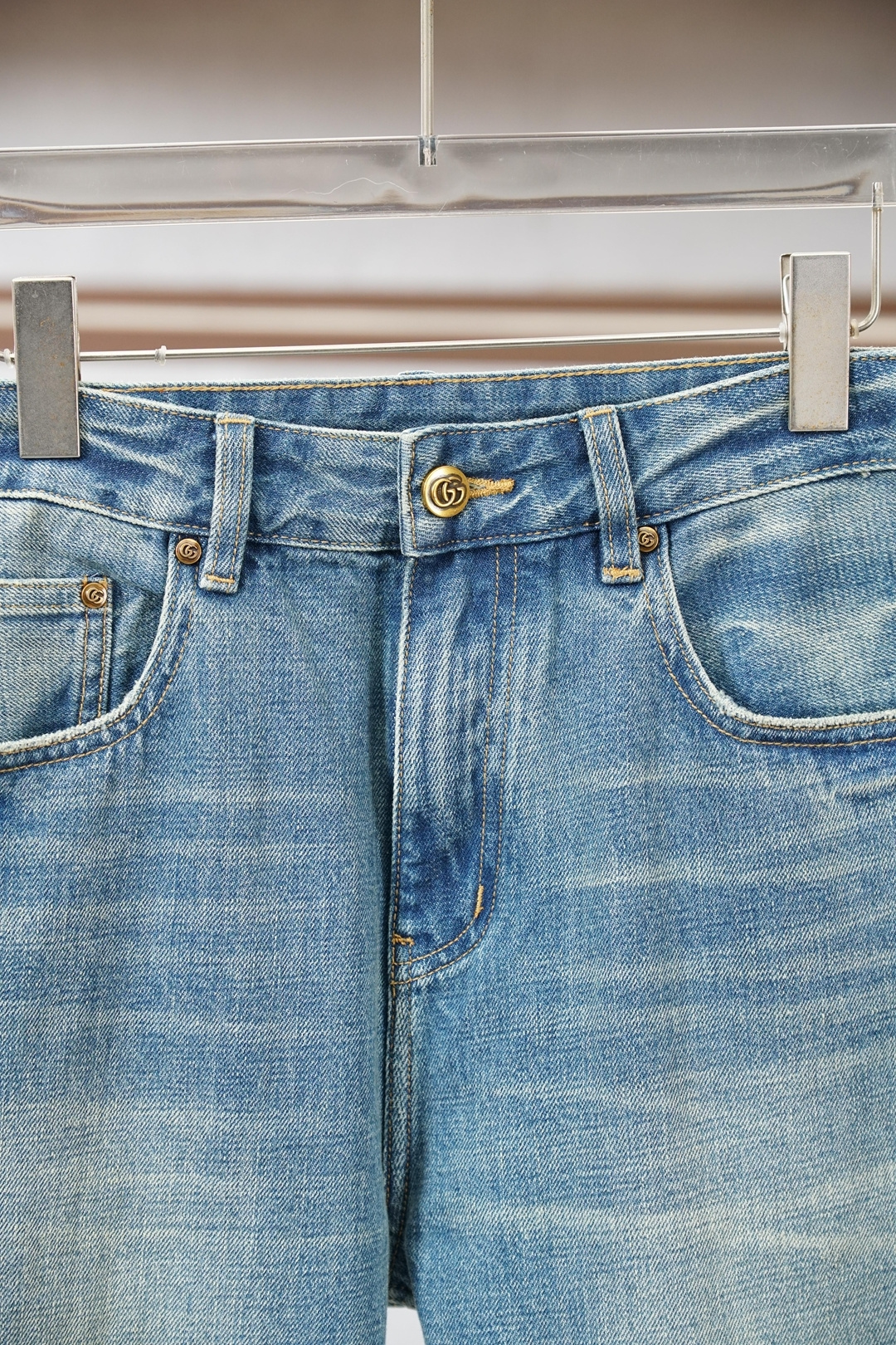 Lv-2️⃣5️⃣专柜限量25/秋冬新品 新品教父级洗水牛仔裤 奢华感25//ss官网专柜9000大洋新