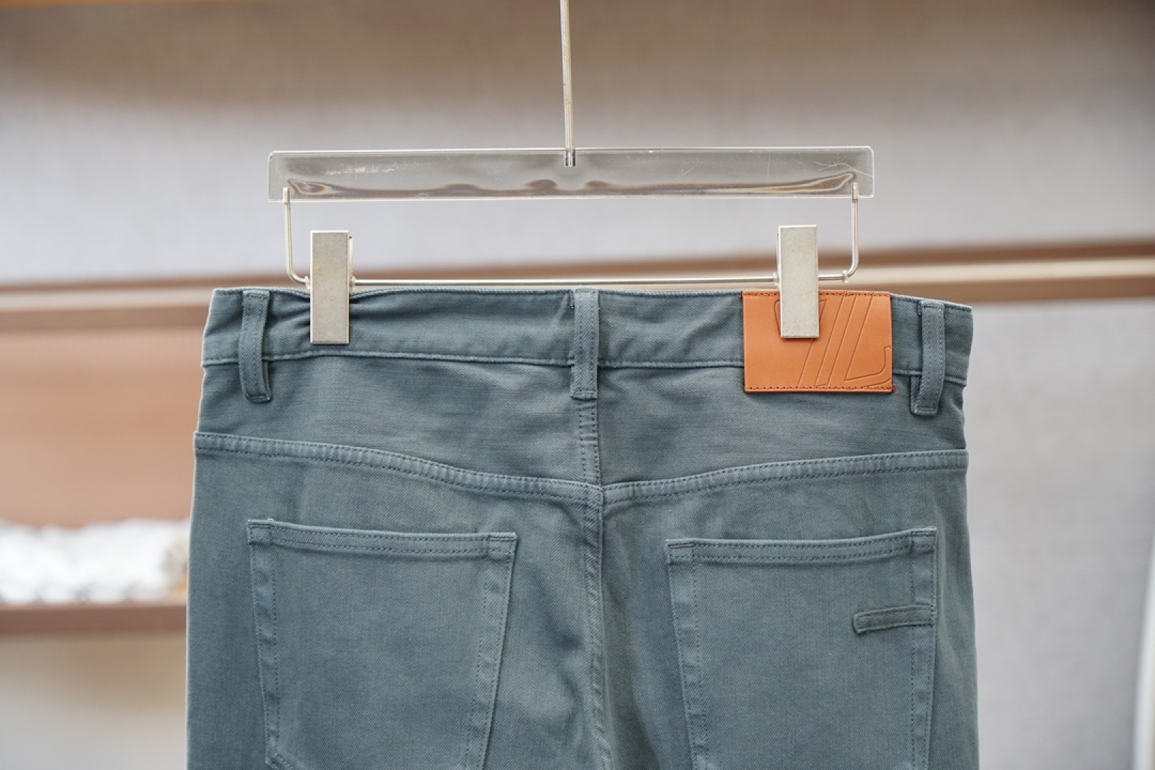 杰尼亚-🌟🌟25年秋冬火爆的老钱阿苏特成衣染匹马棉高级小直筒重磅男士牛仔裤！👾👾藏青色自带沉稳气质，这条